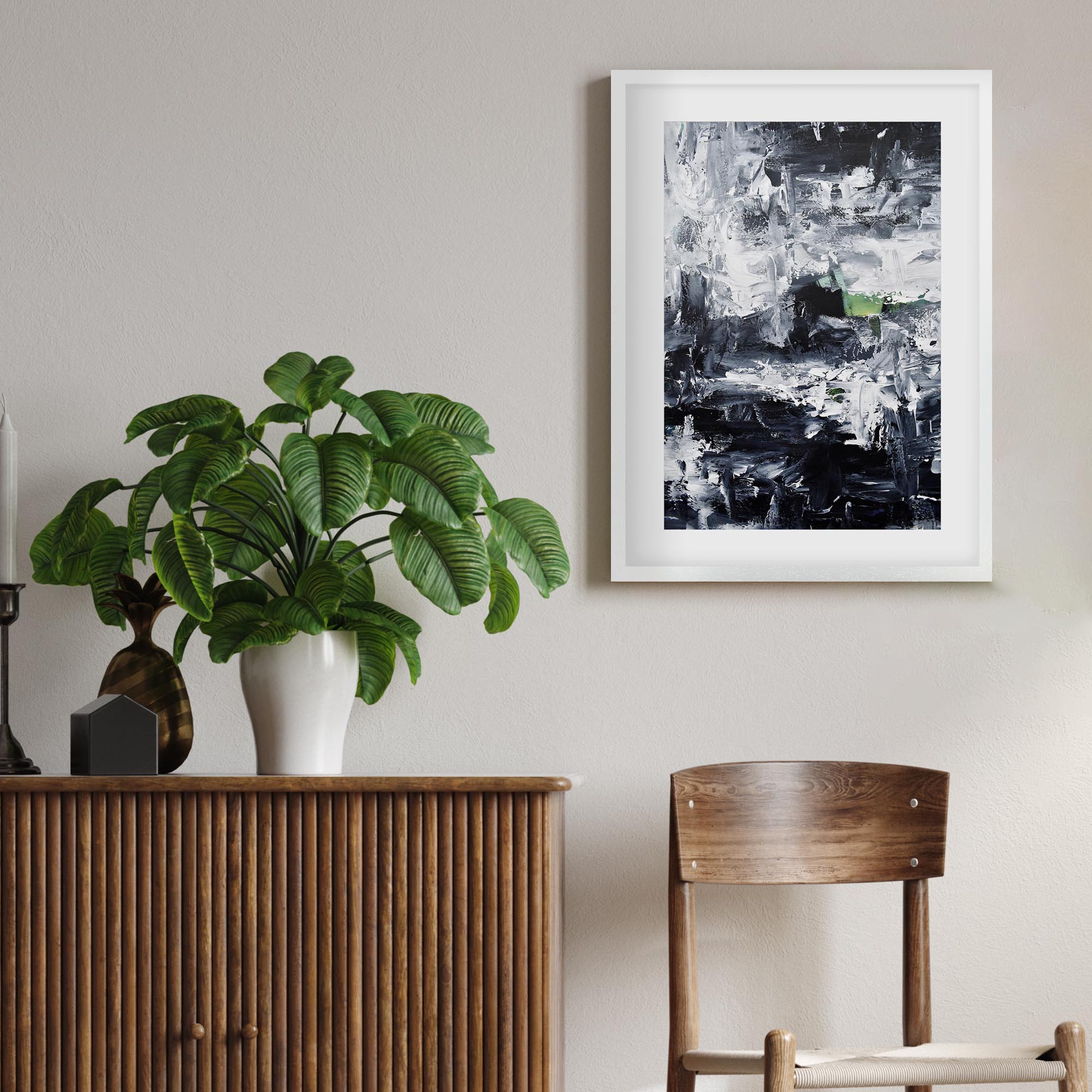 Abstract 291 Framed Art