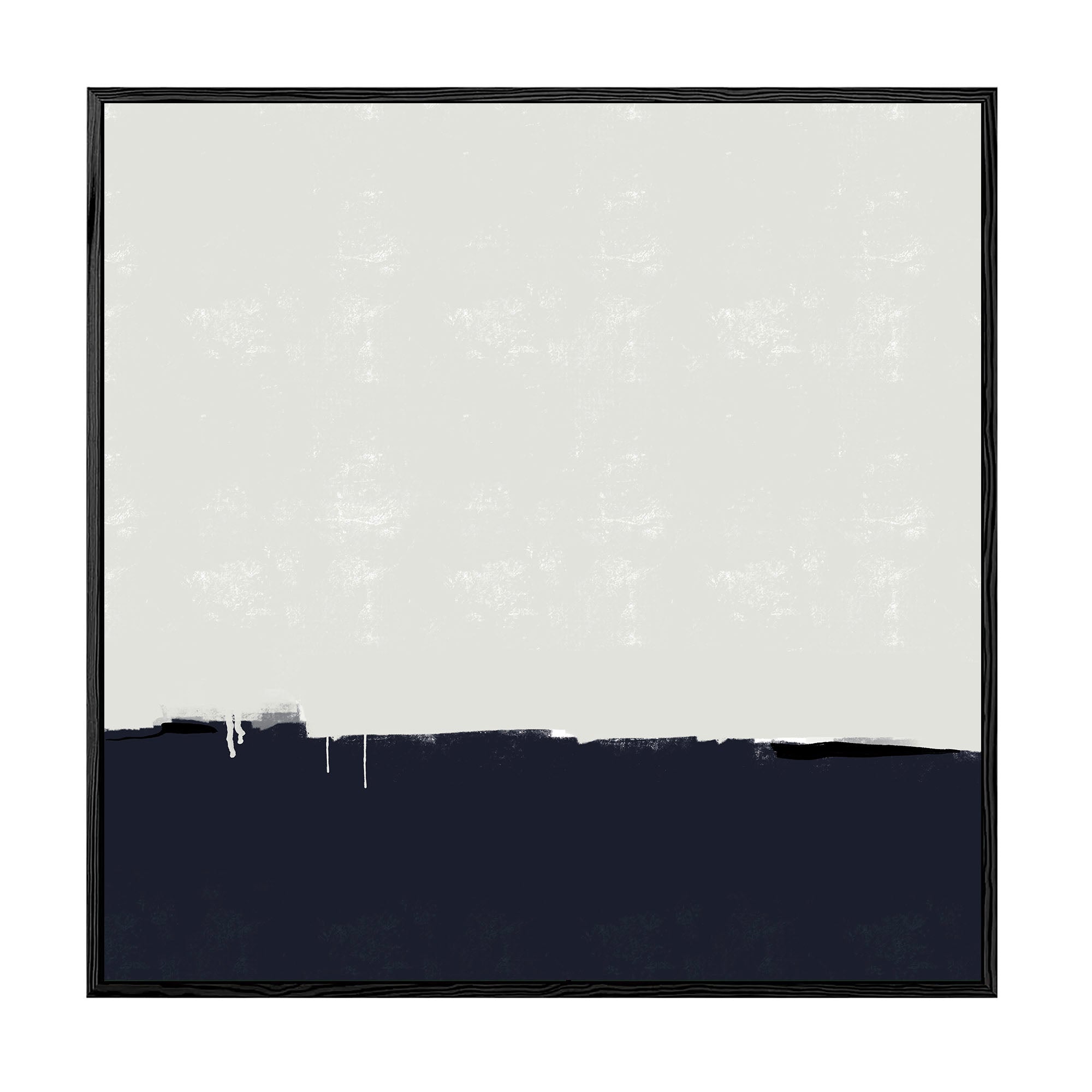 Horizontal Landscapes Framed Canvas-Abstract House