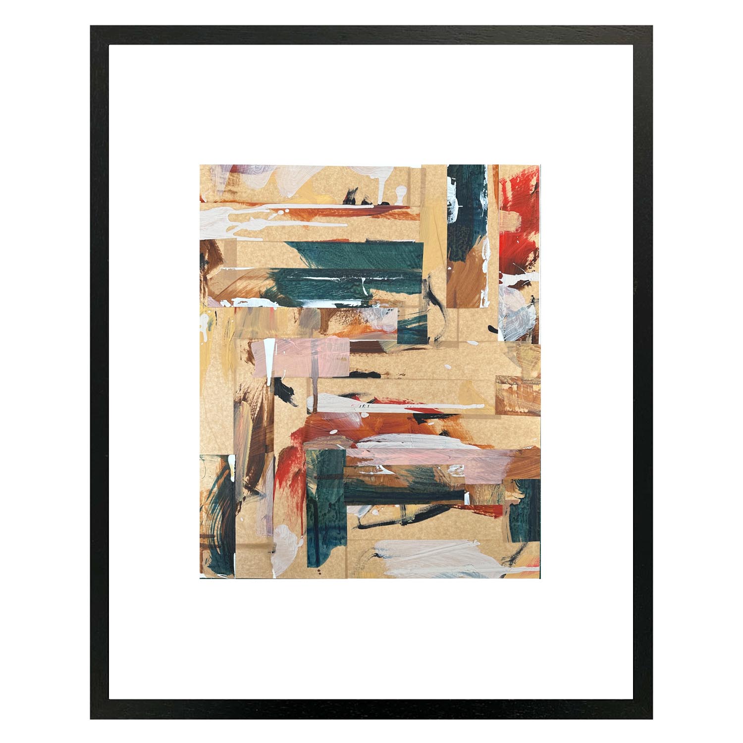 Hysterical Part 2 - Original Painting-framed-Painting-Abstract House