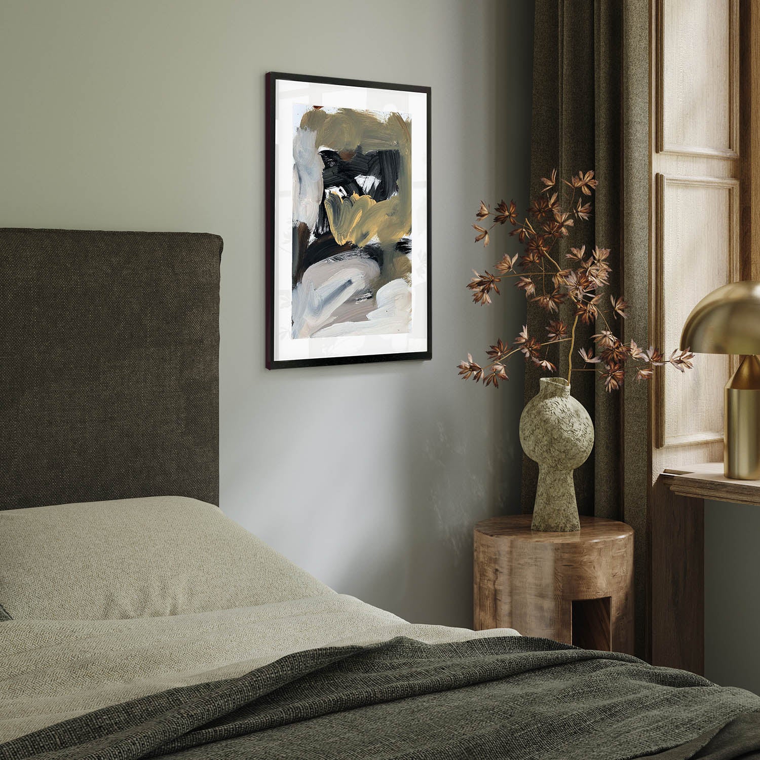 original modern art abstract wall art for bedroom