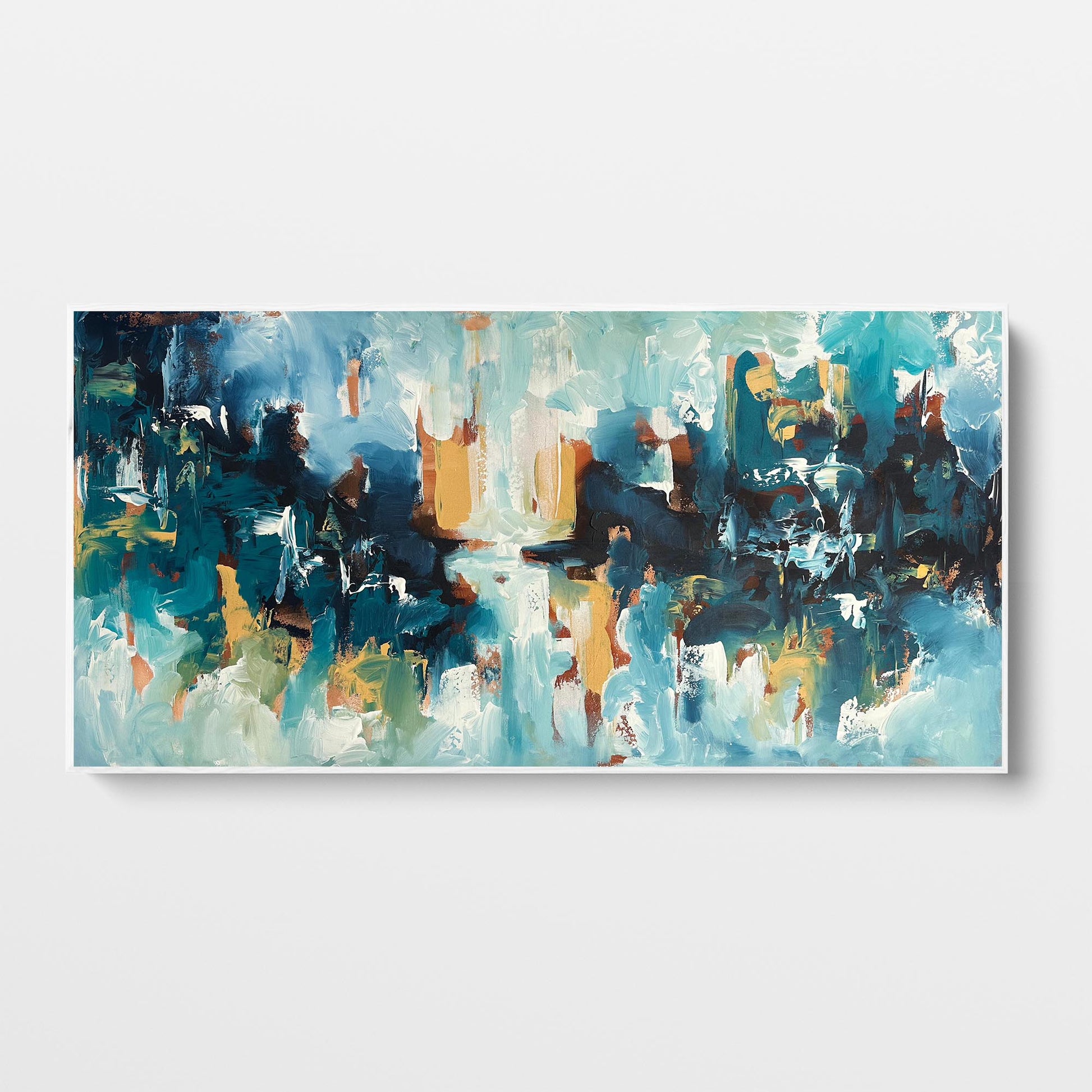 Keep At Bay - Original Painting-Abstract House