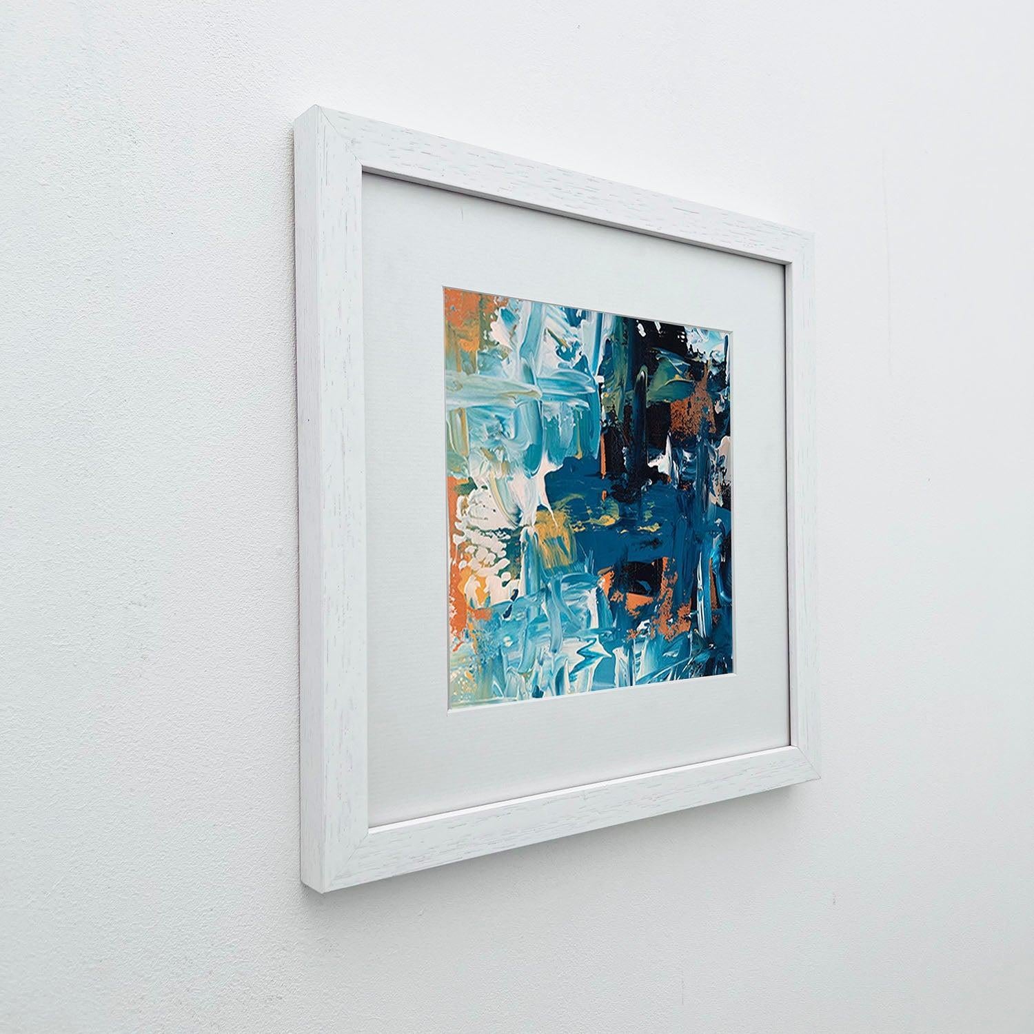 Tidal Waves Diptych Limited Edition Print-framed-Limited Edition-Abstract House