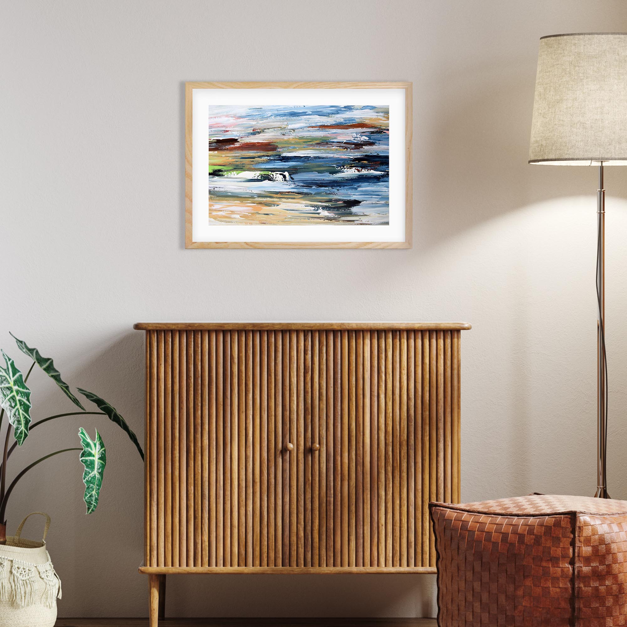 Abstract 334 Framed Art