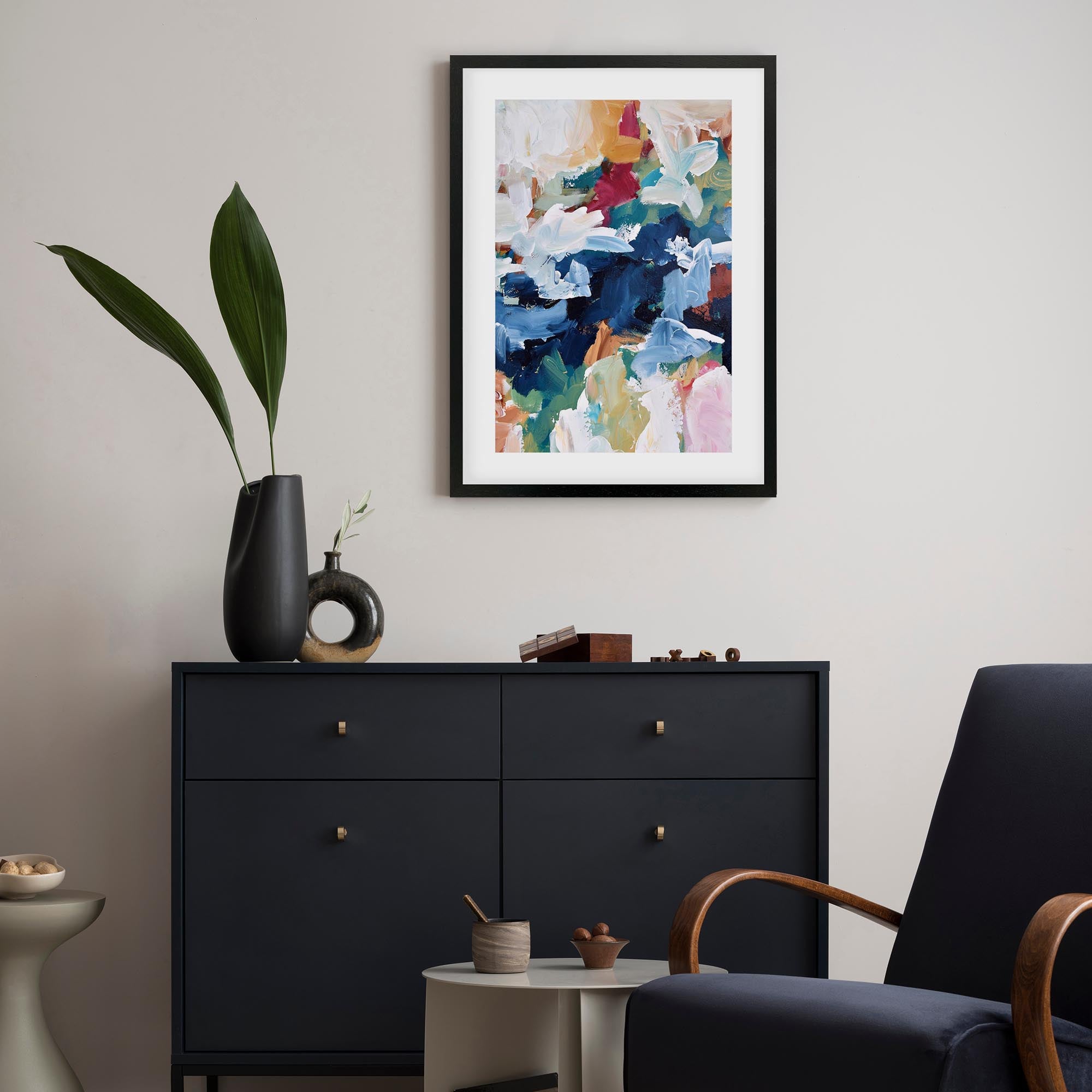 Abstract 311 Framed Art