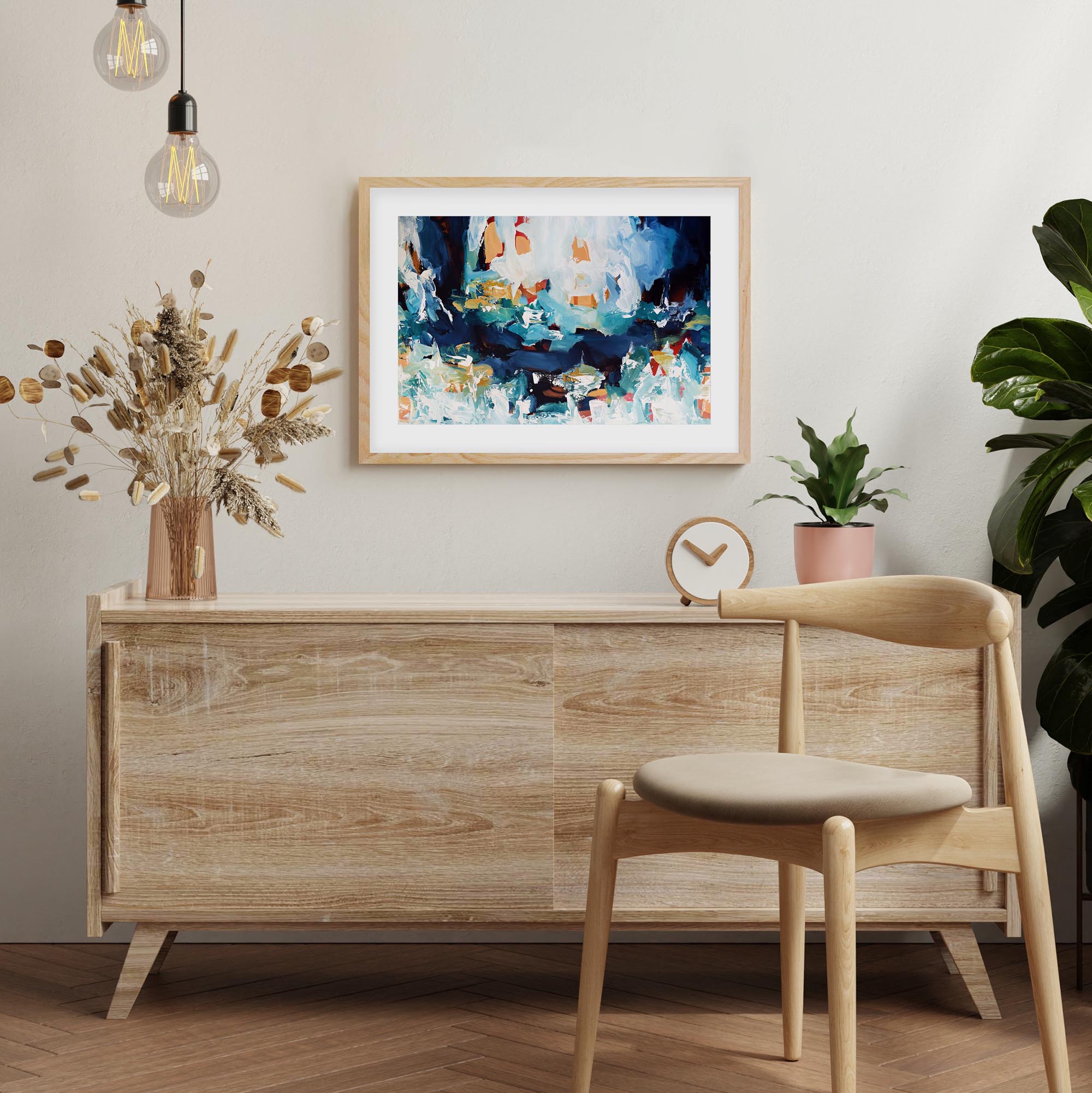 Abstract 249 Framed Art