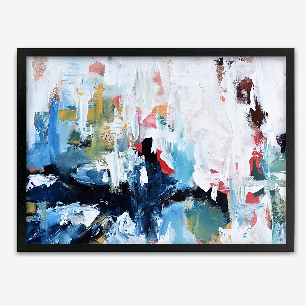 Abstract 183 Framed Art