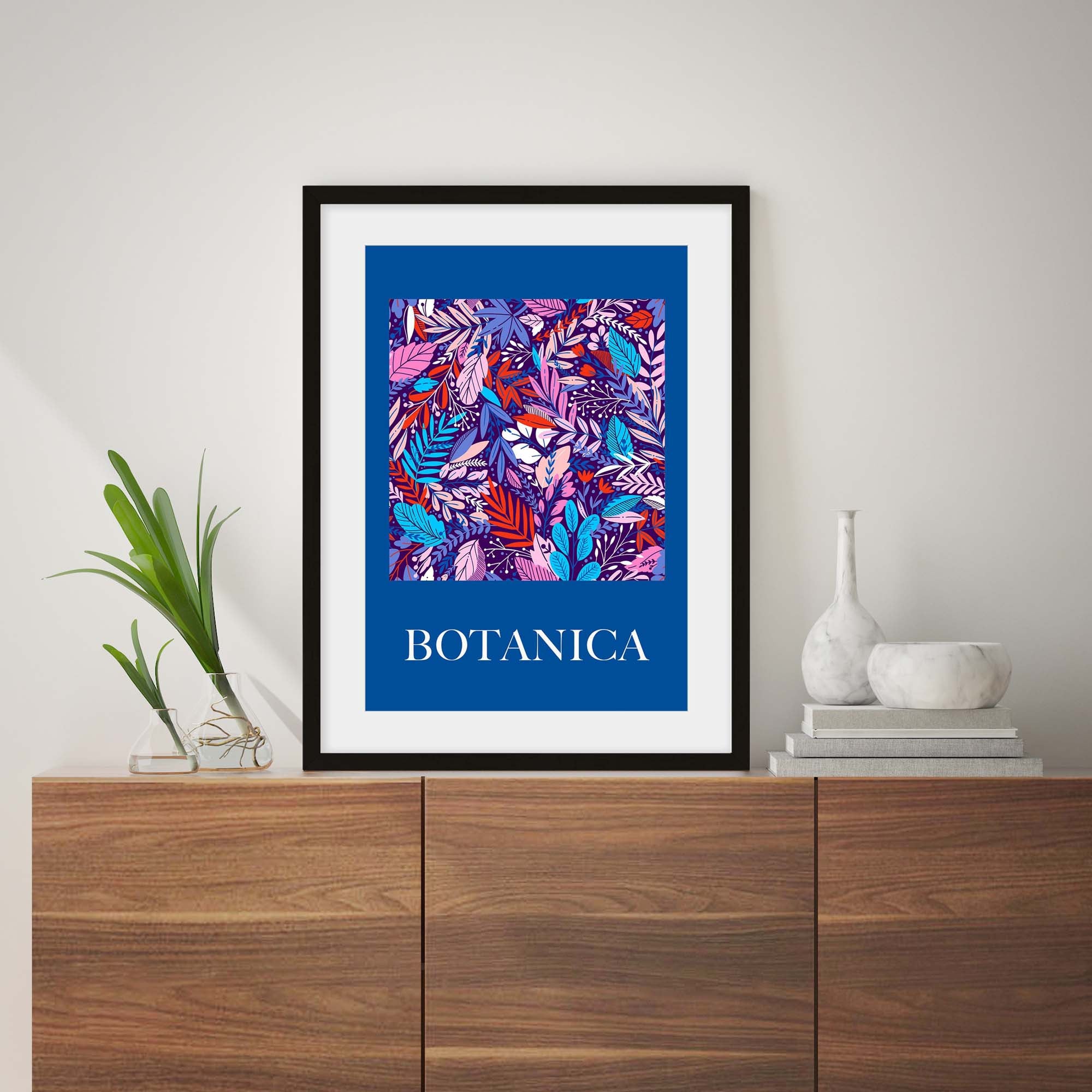 Matisse Botanical Art Print-Abstract House