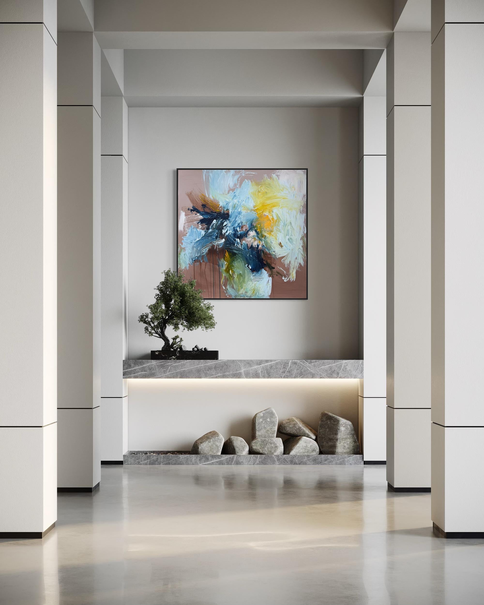 Daydreaming VII | Original Painting | 100x100cm