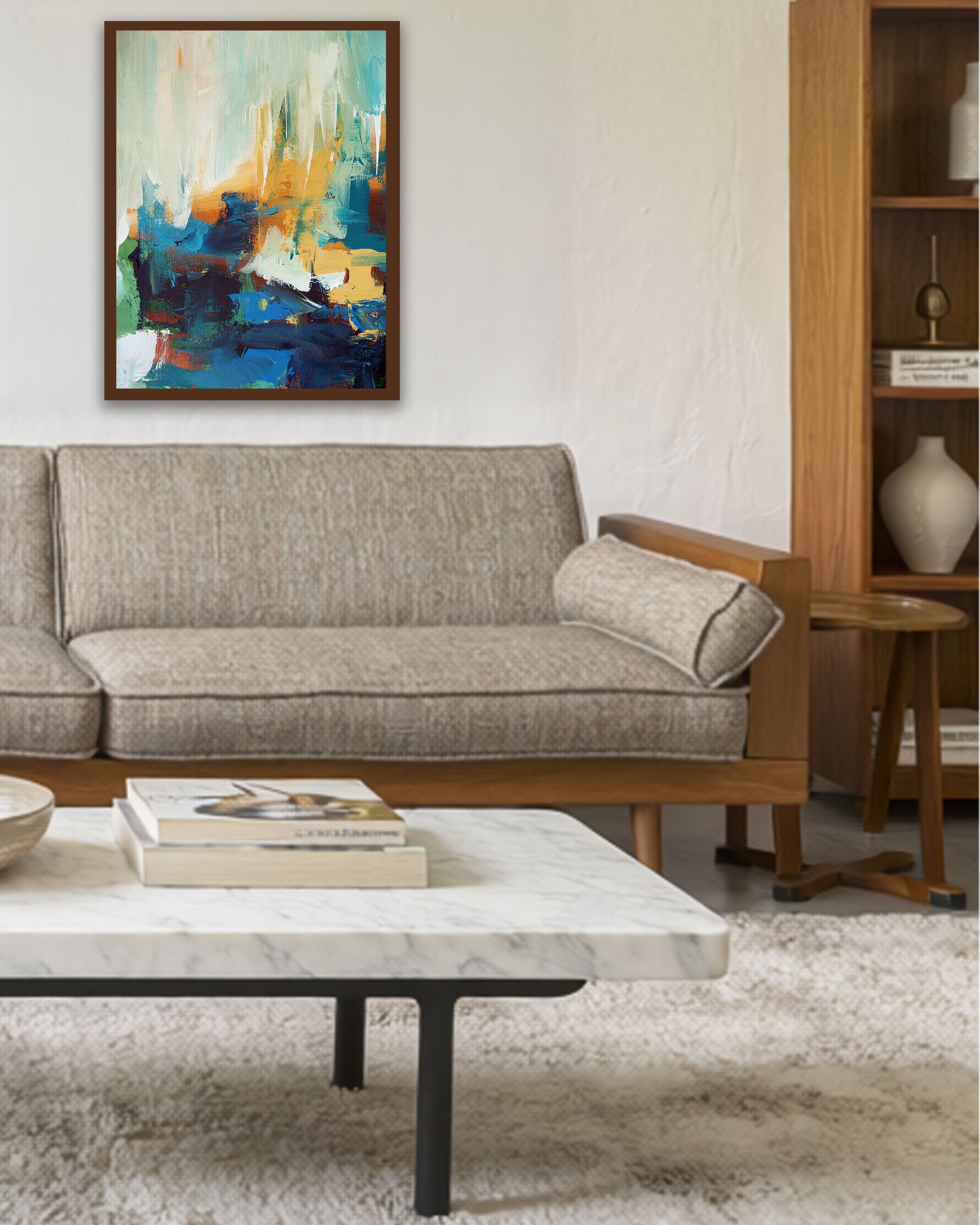 Colour Block 5 Canvas Art