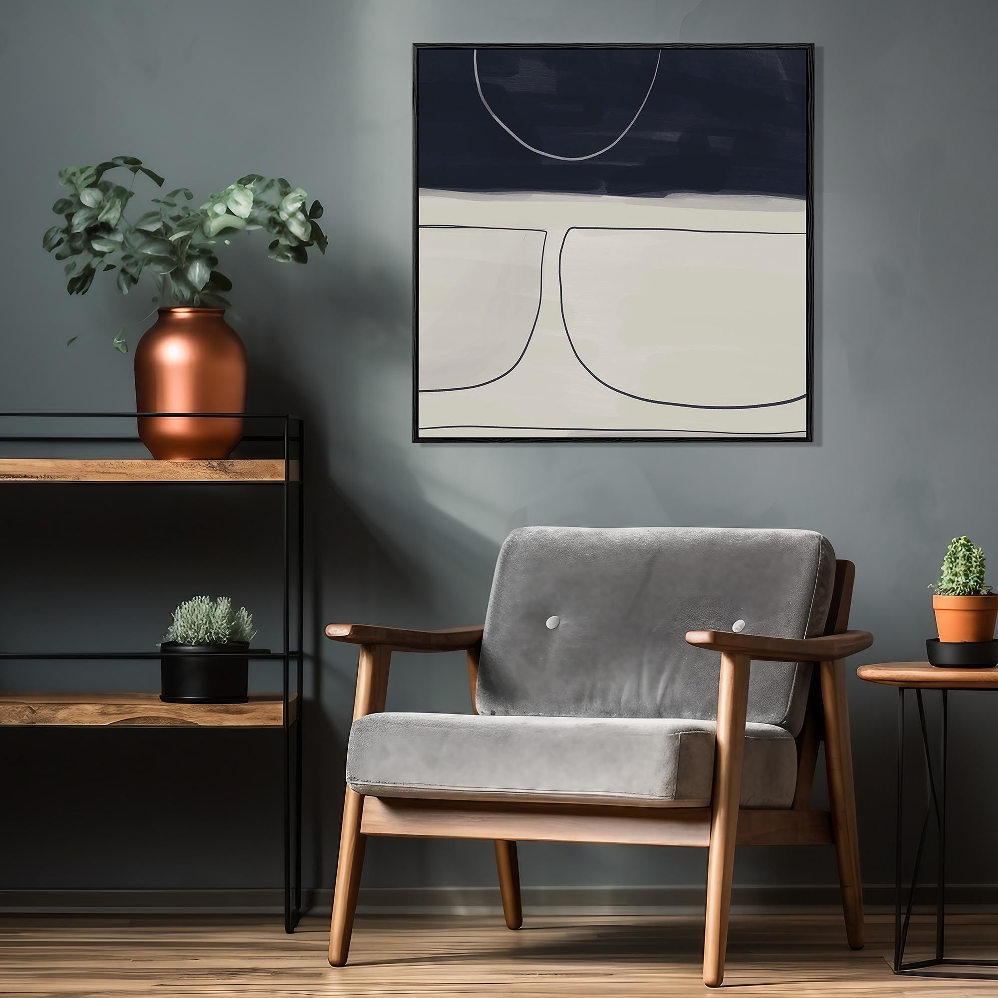 Still Life Study I Framed Canvas