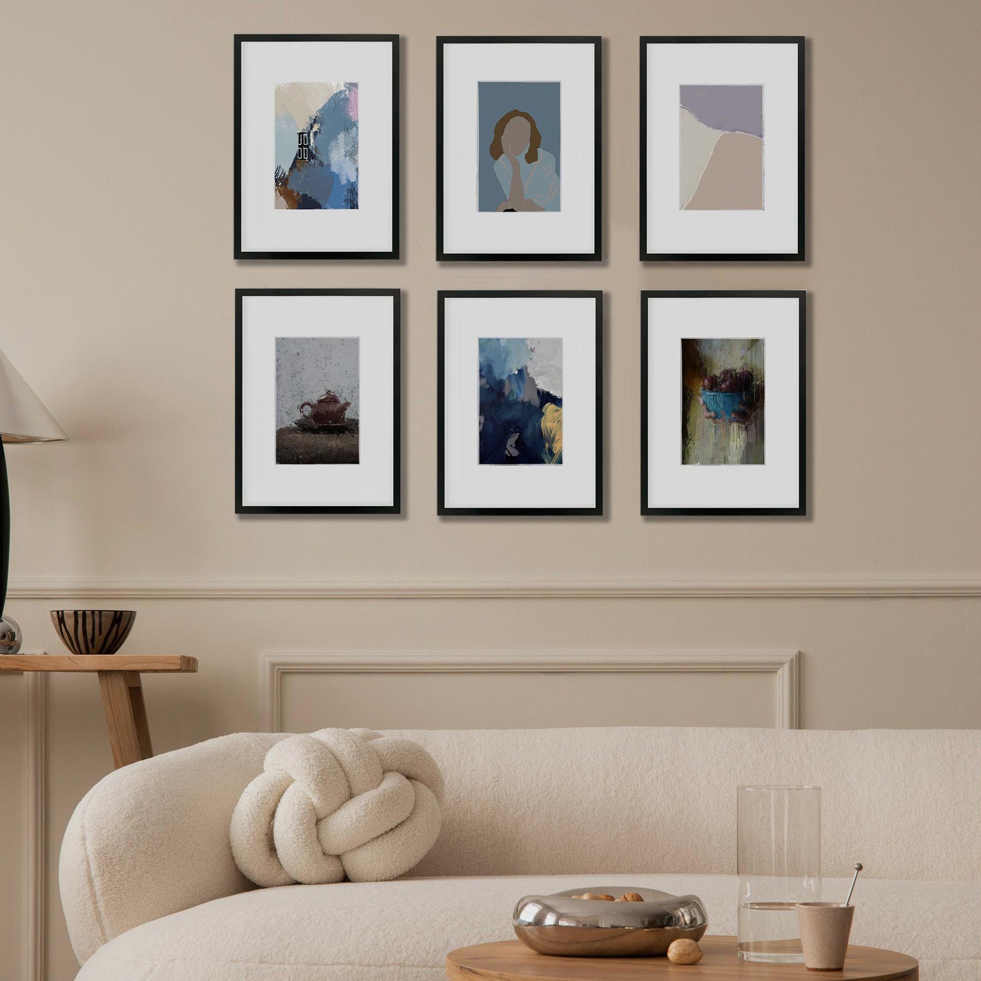 Life Impressions Gallery Wall Art-Abstract House