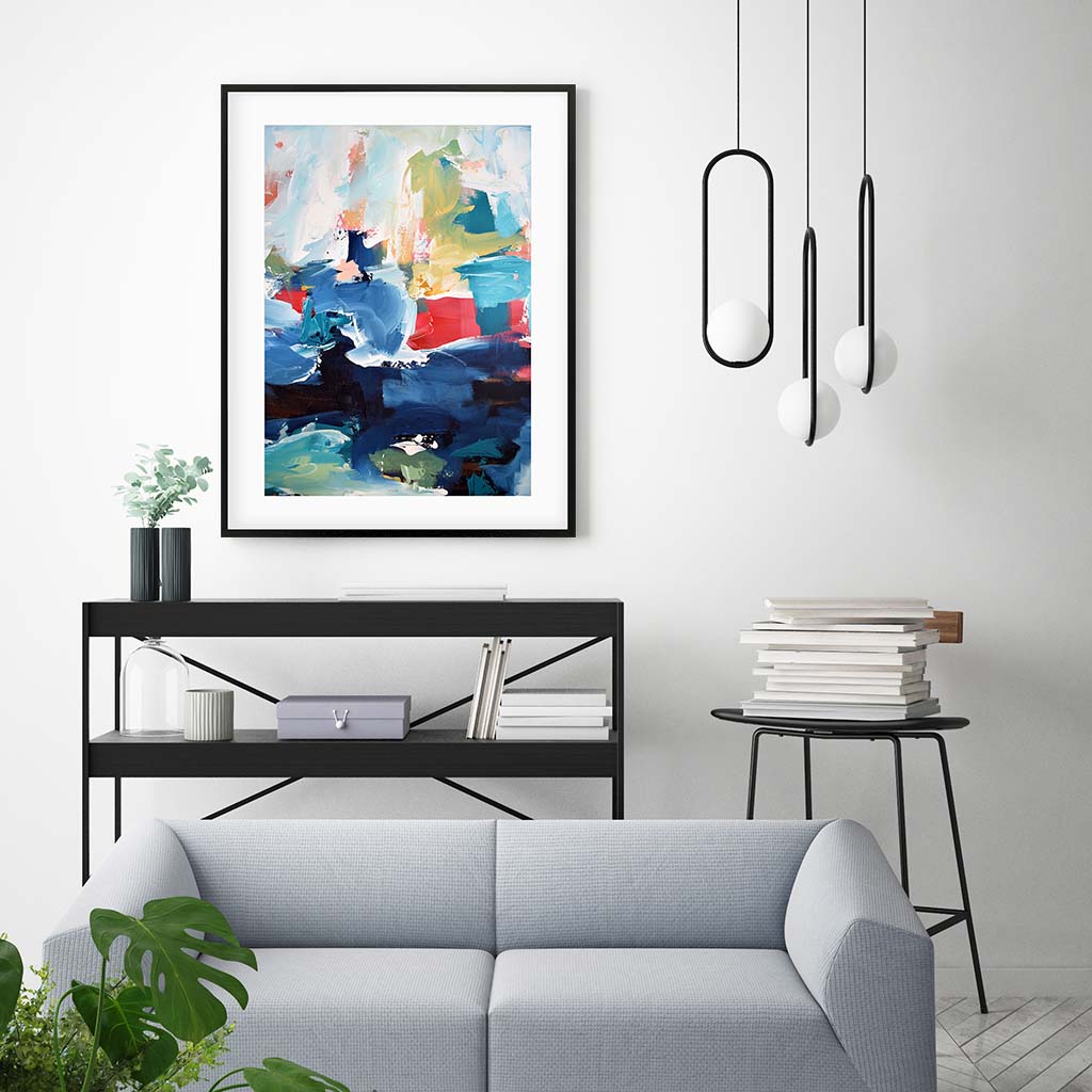 Abstract 350 Framed Art