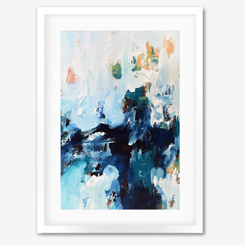 Abstract Blue Tones - Print Set Of 2-Abstract House