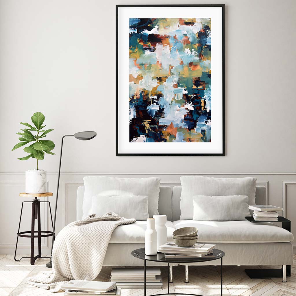 Abstract 475 Framed Art