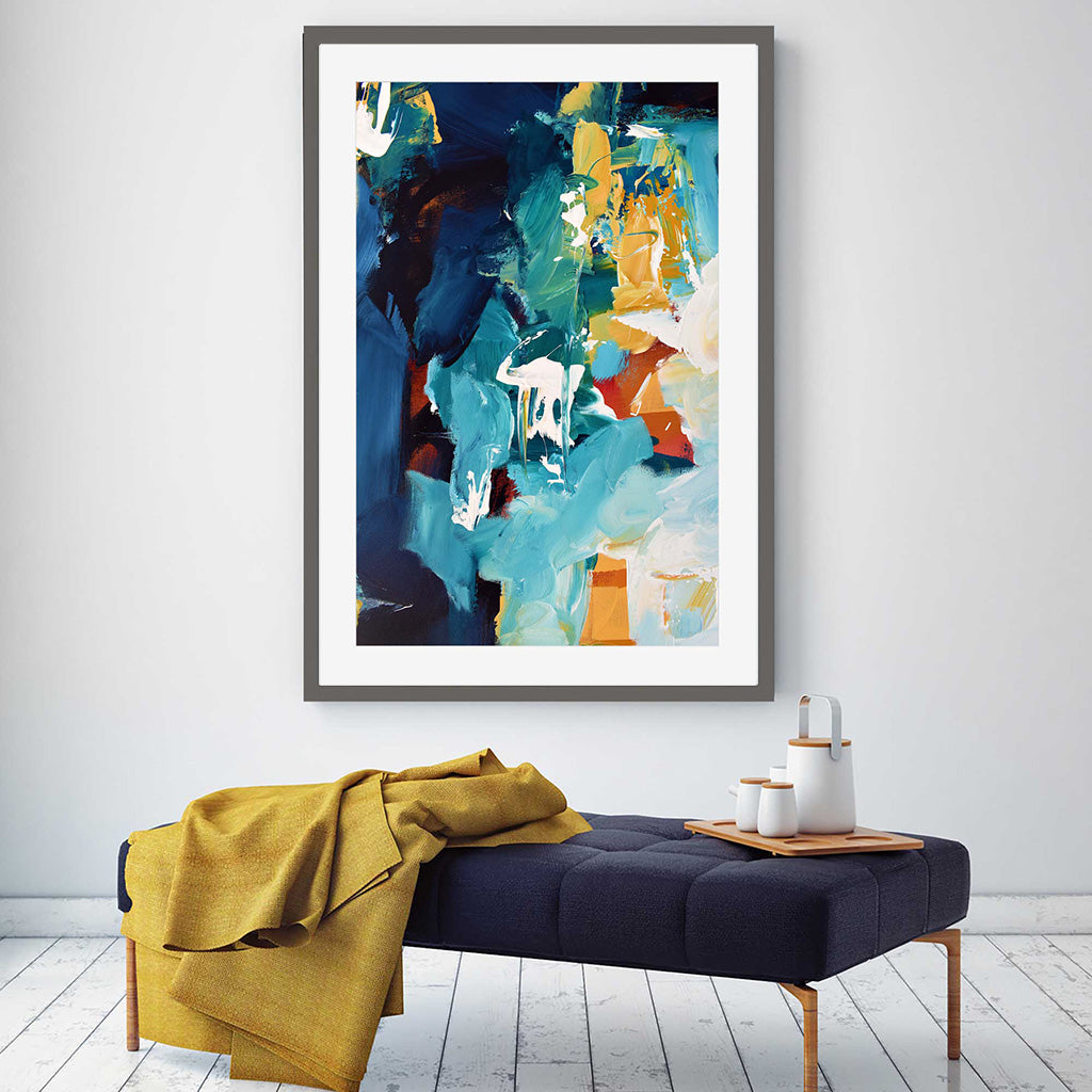 Abstract 266 Framed Art