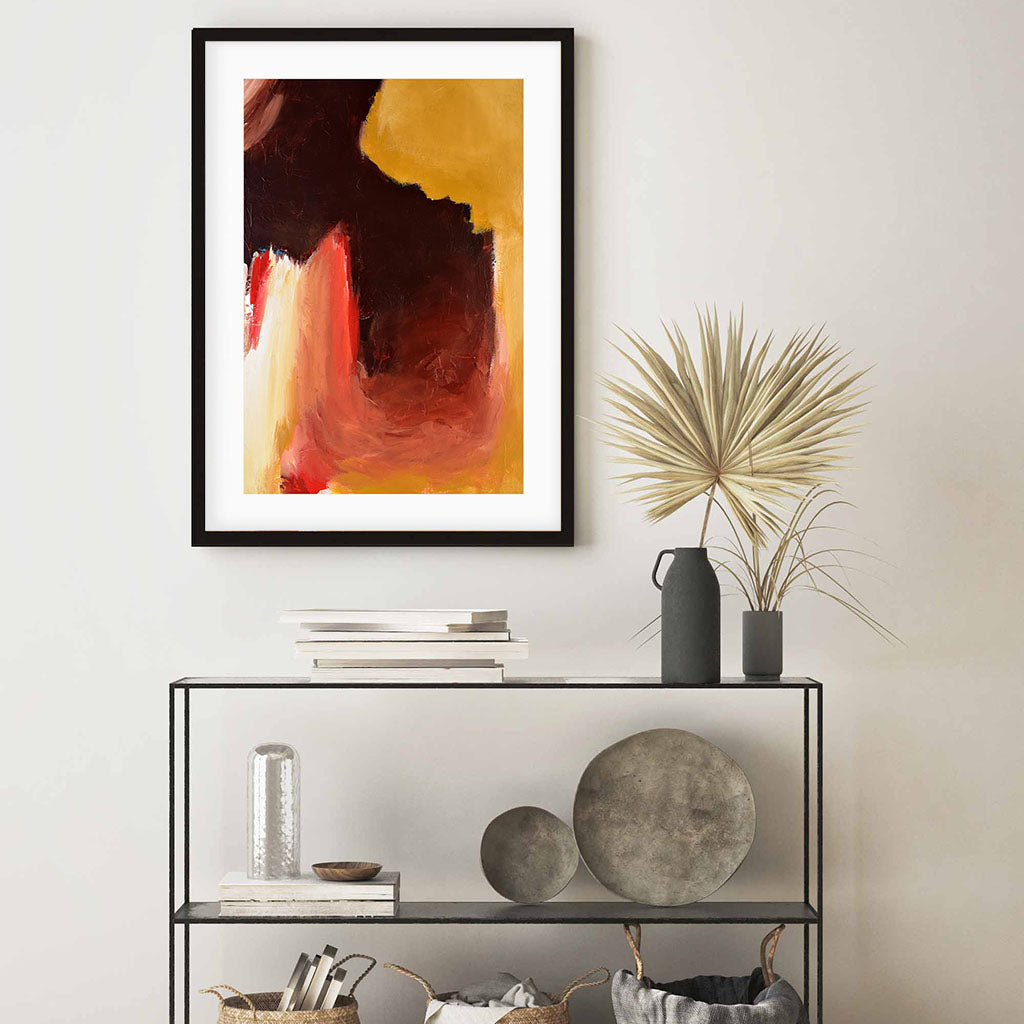 Abstract 392 Framed Art