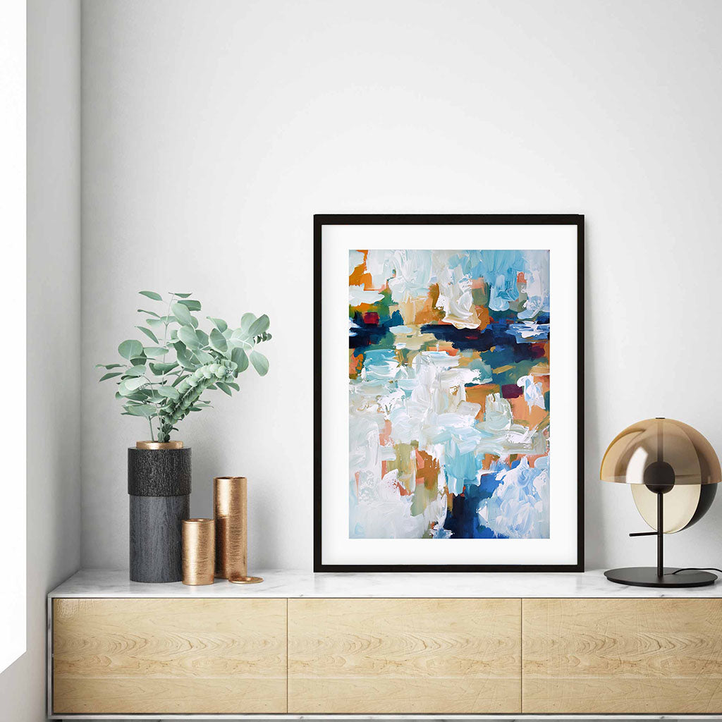 Abstract 409 Framed Art