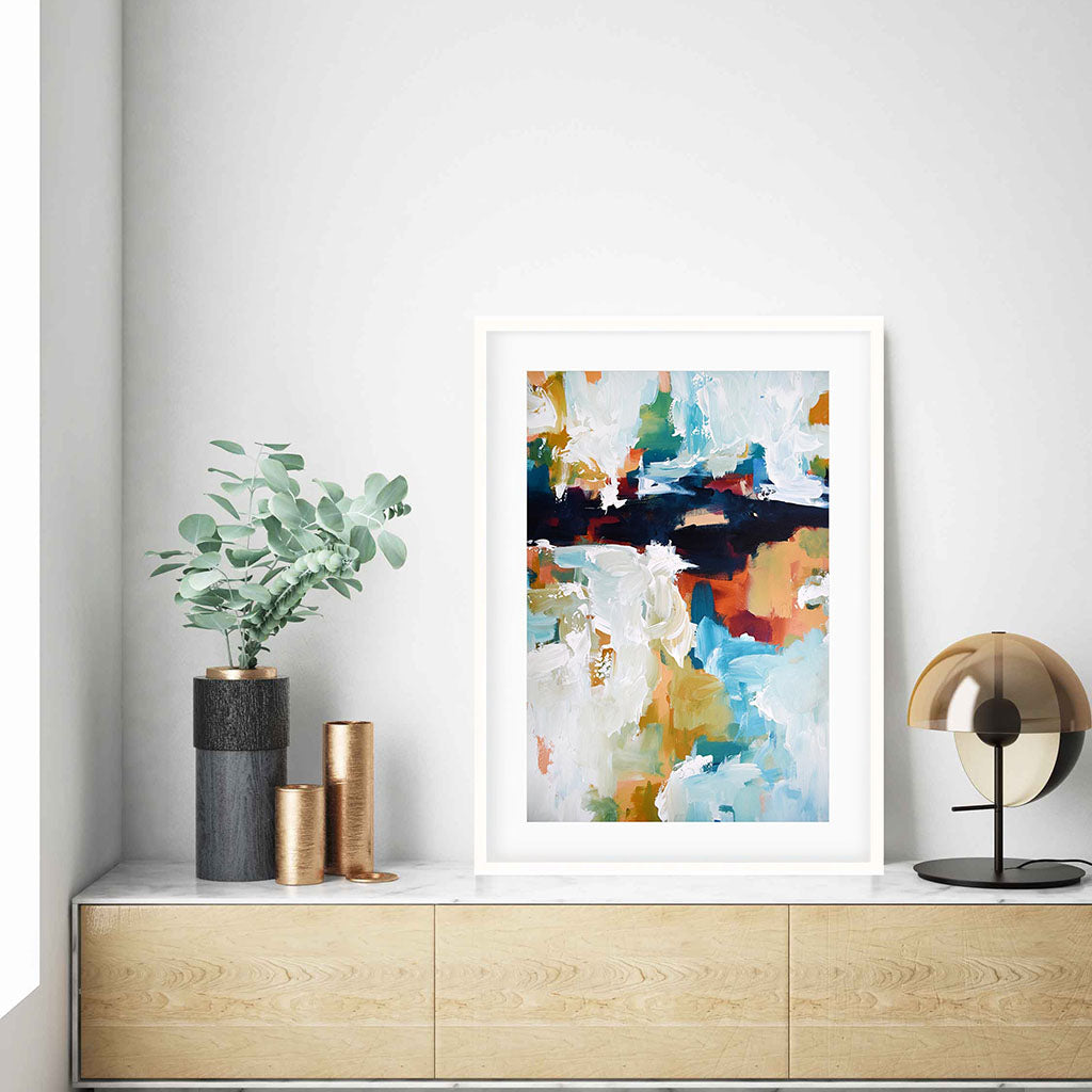 Abstract 410 Framed Art