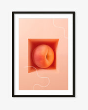 Peach Dreams Art Print