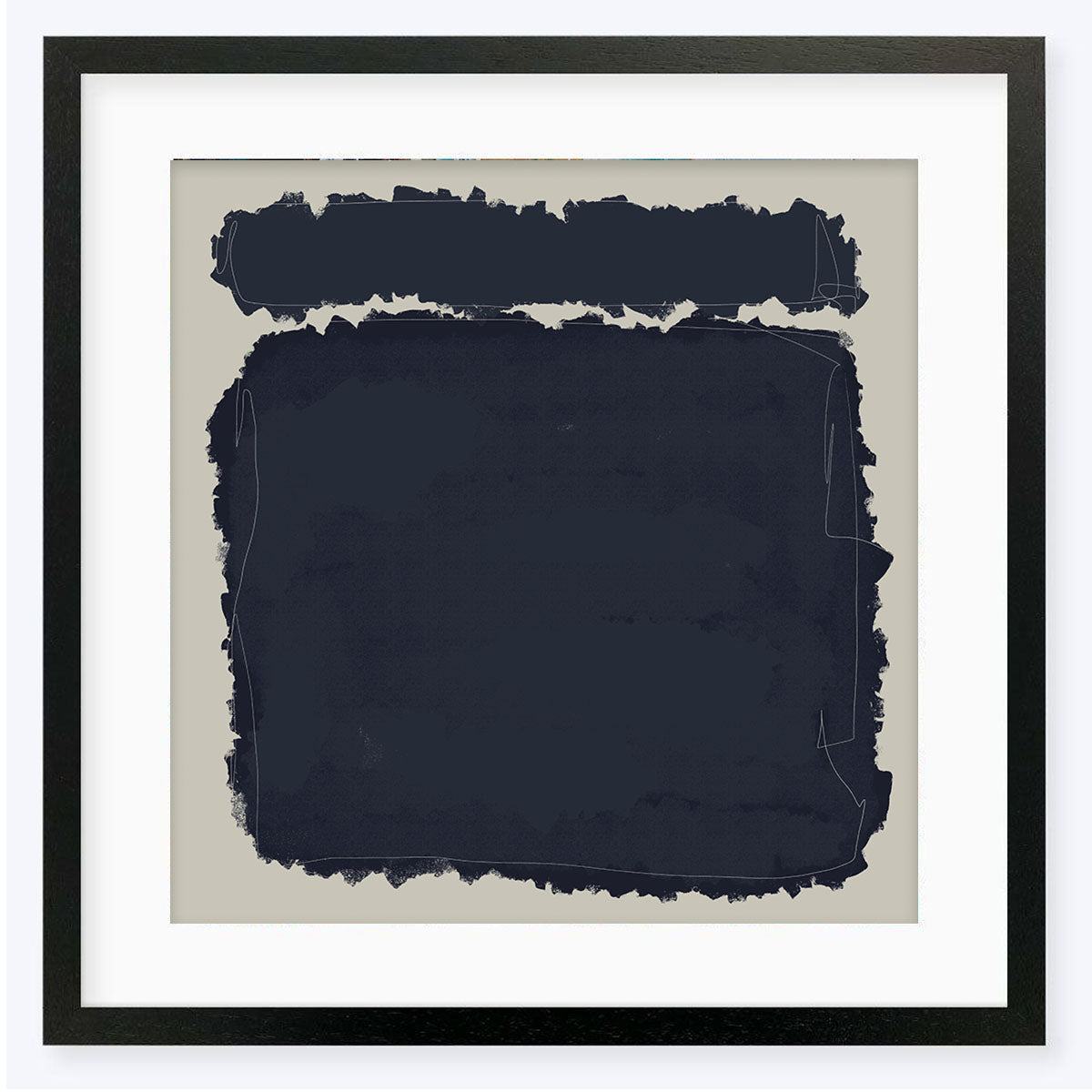 Rothko Illustrations Framed Art