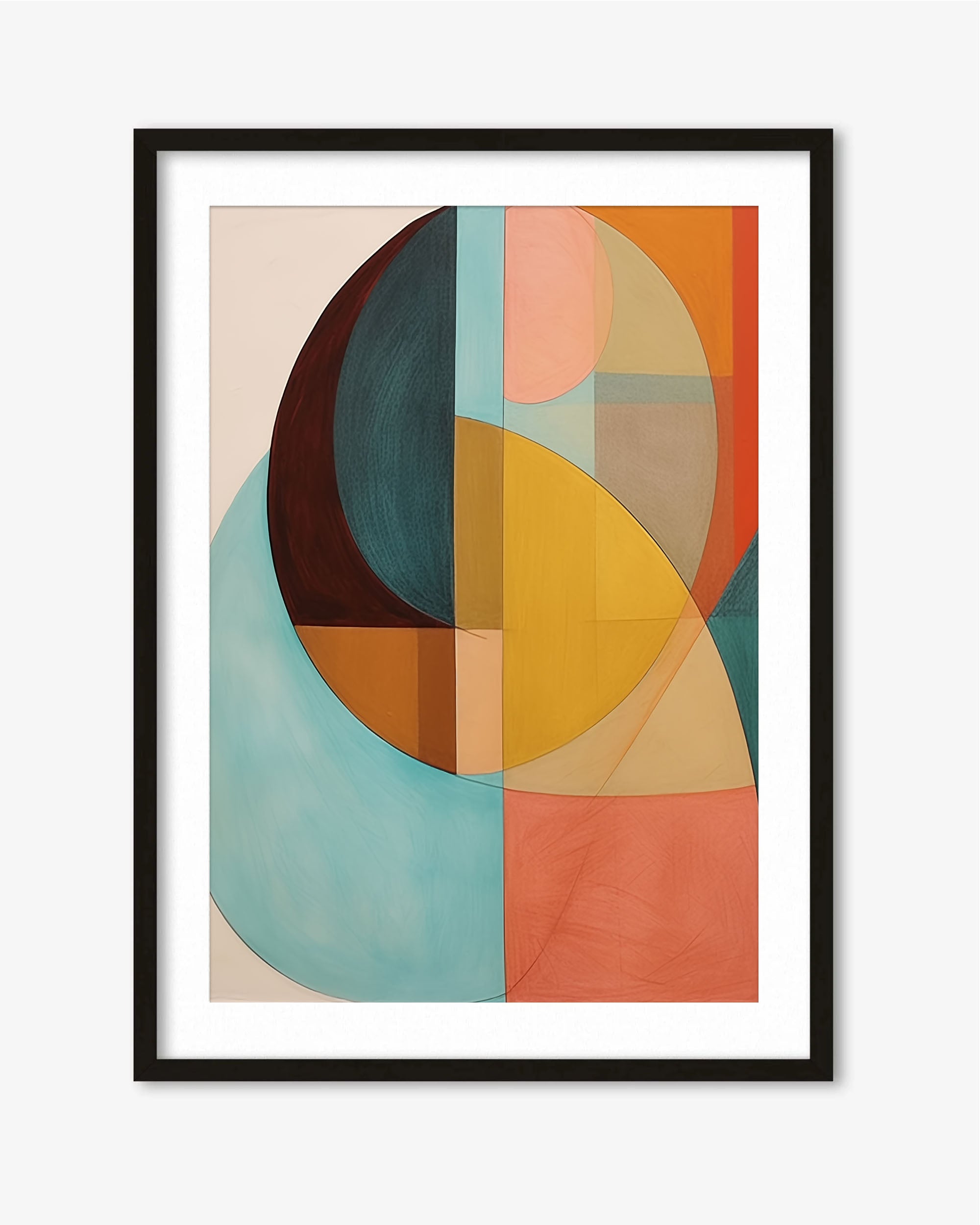 Shapes And Forms Art Print
