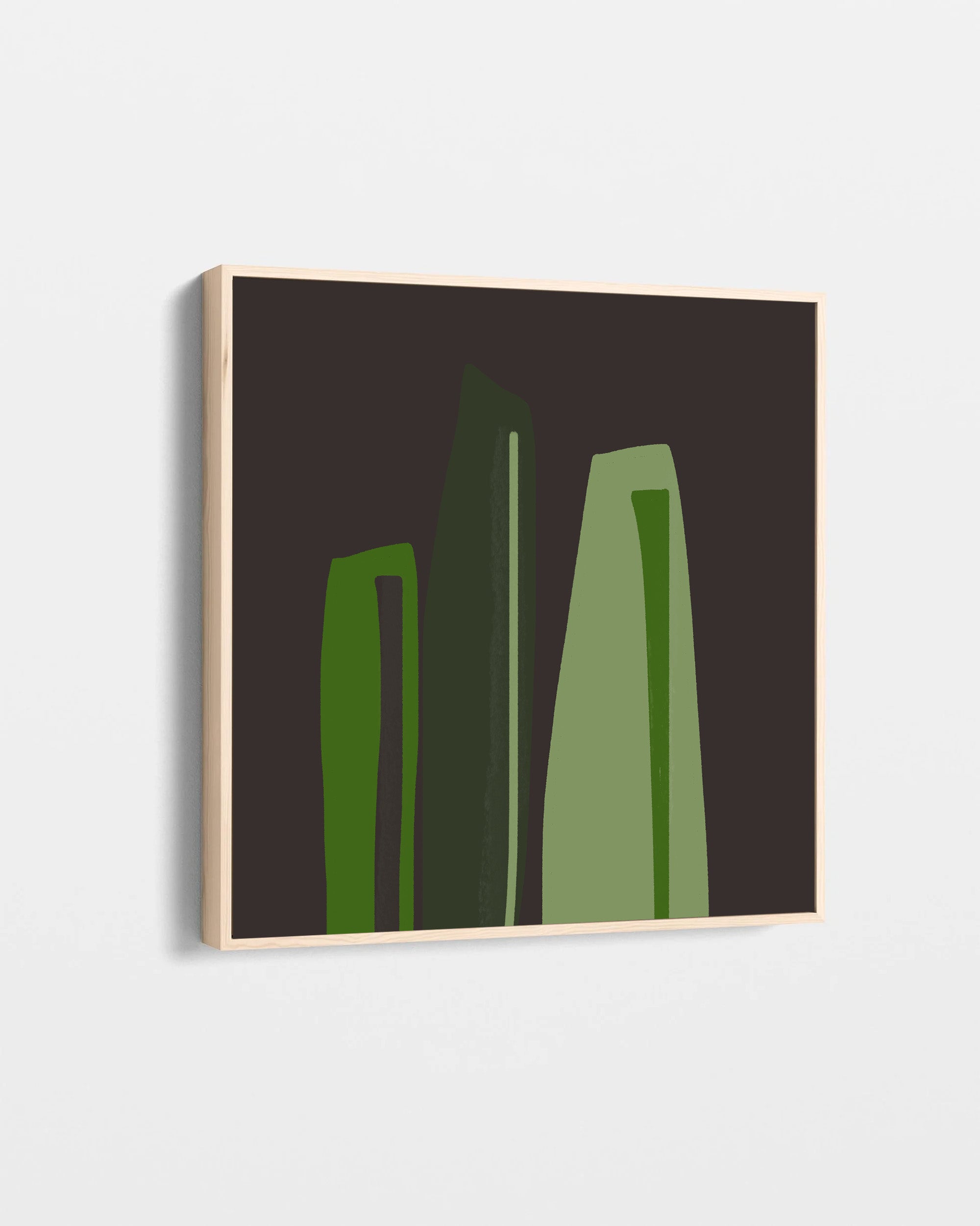 Three's A Crowd Canvas Art