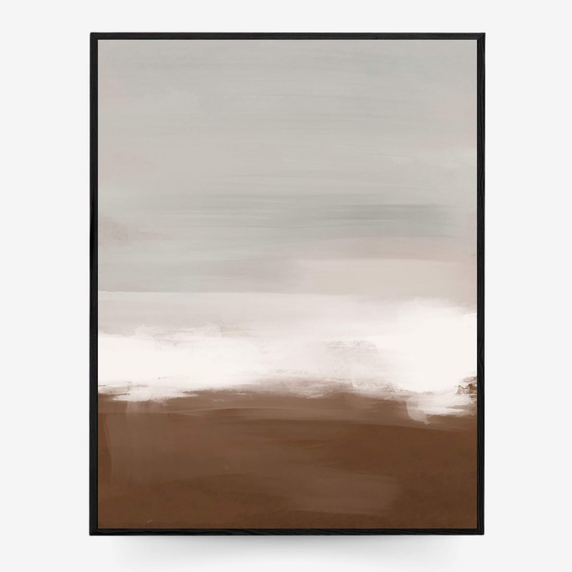 Dusk III Framed Canvas-Abstract House