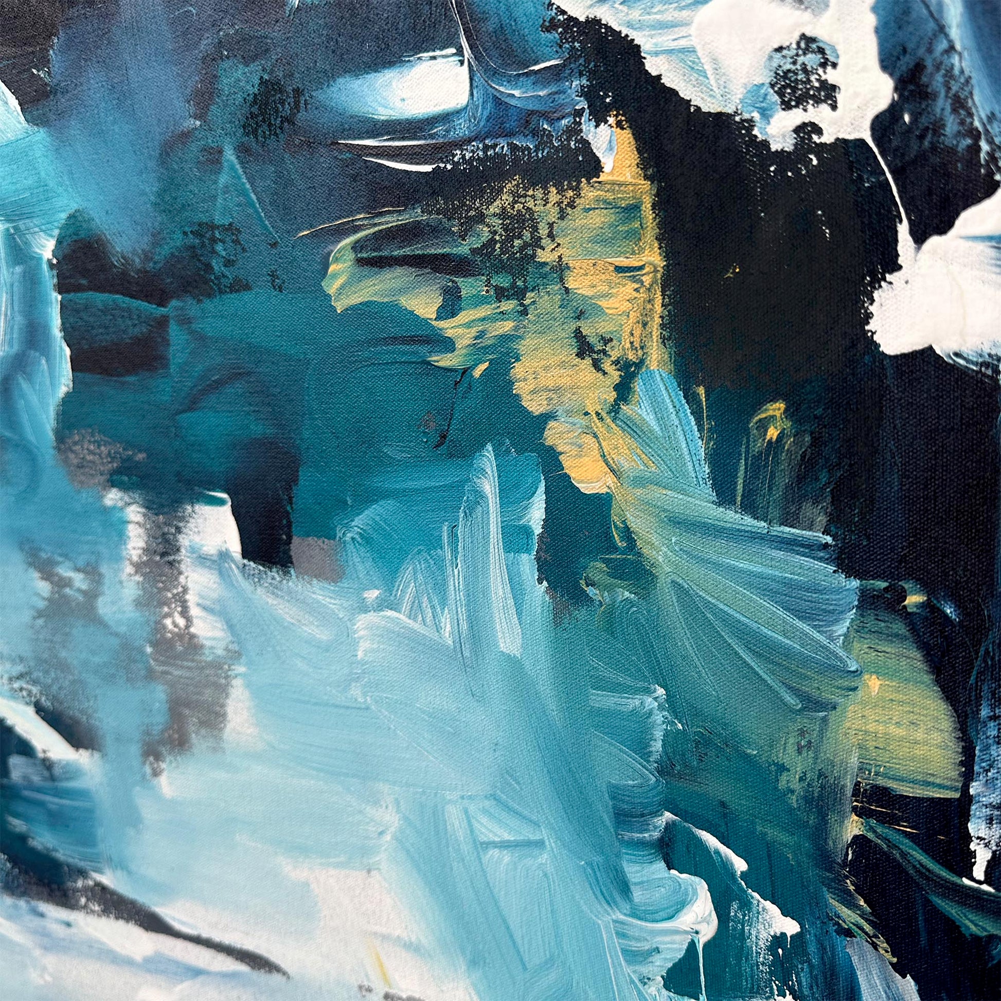 We Are Not The Same - Original Painting-Abstract House