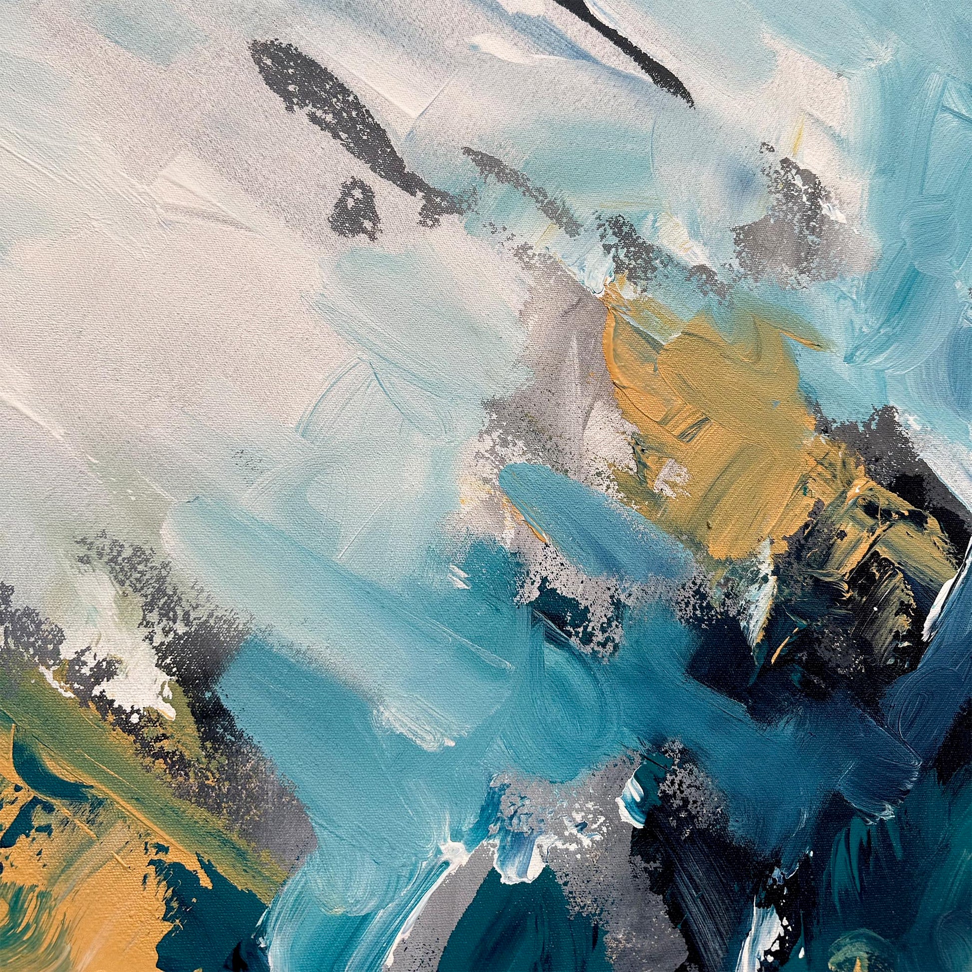 We Are Not The Same - Original Painting-Abstract House