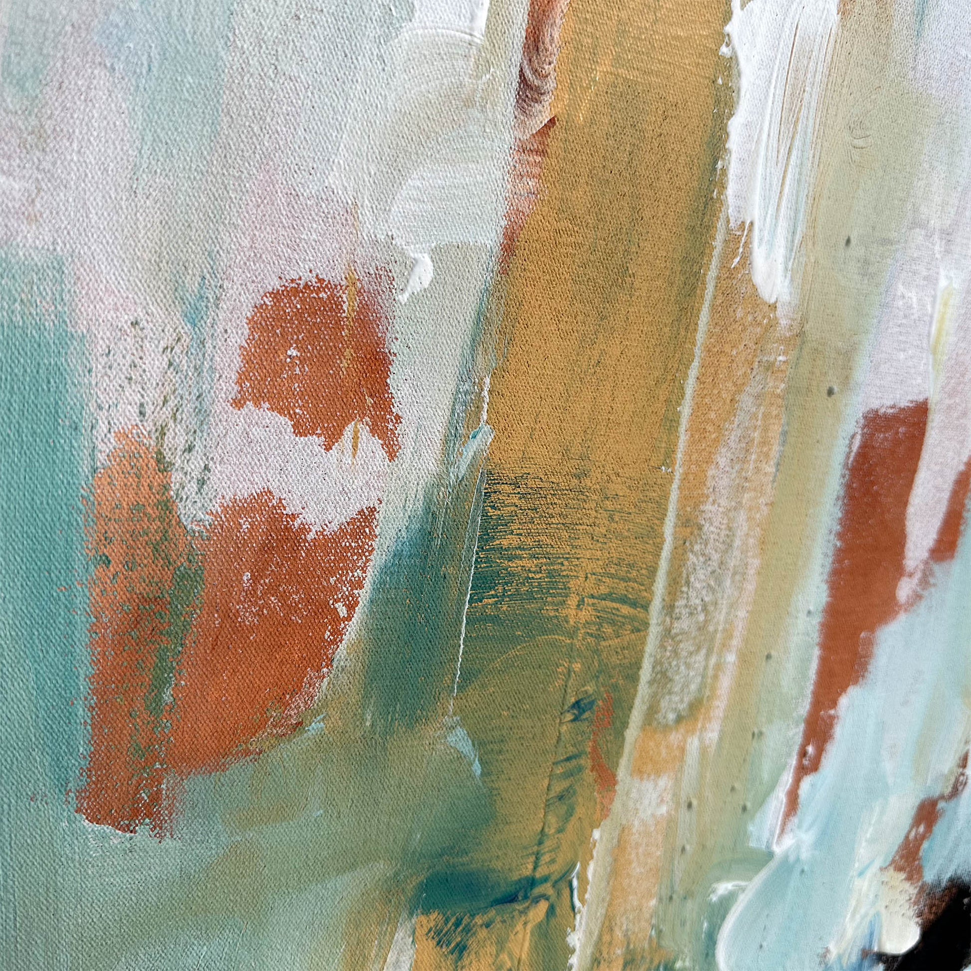 Wild Walk - Original Painting-Abstract House