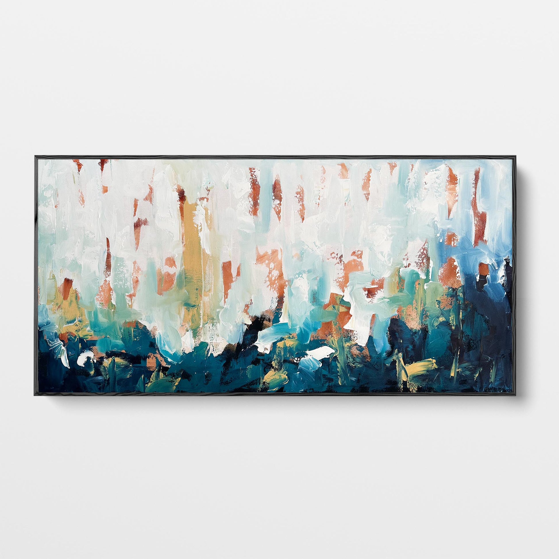 Wild Walk - Original Painting-Abstract House