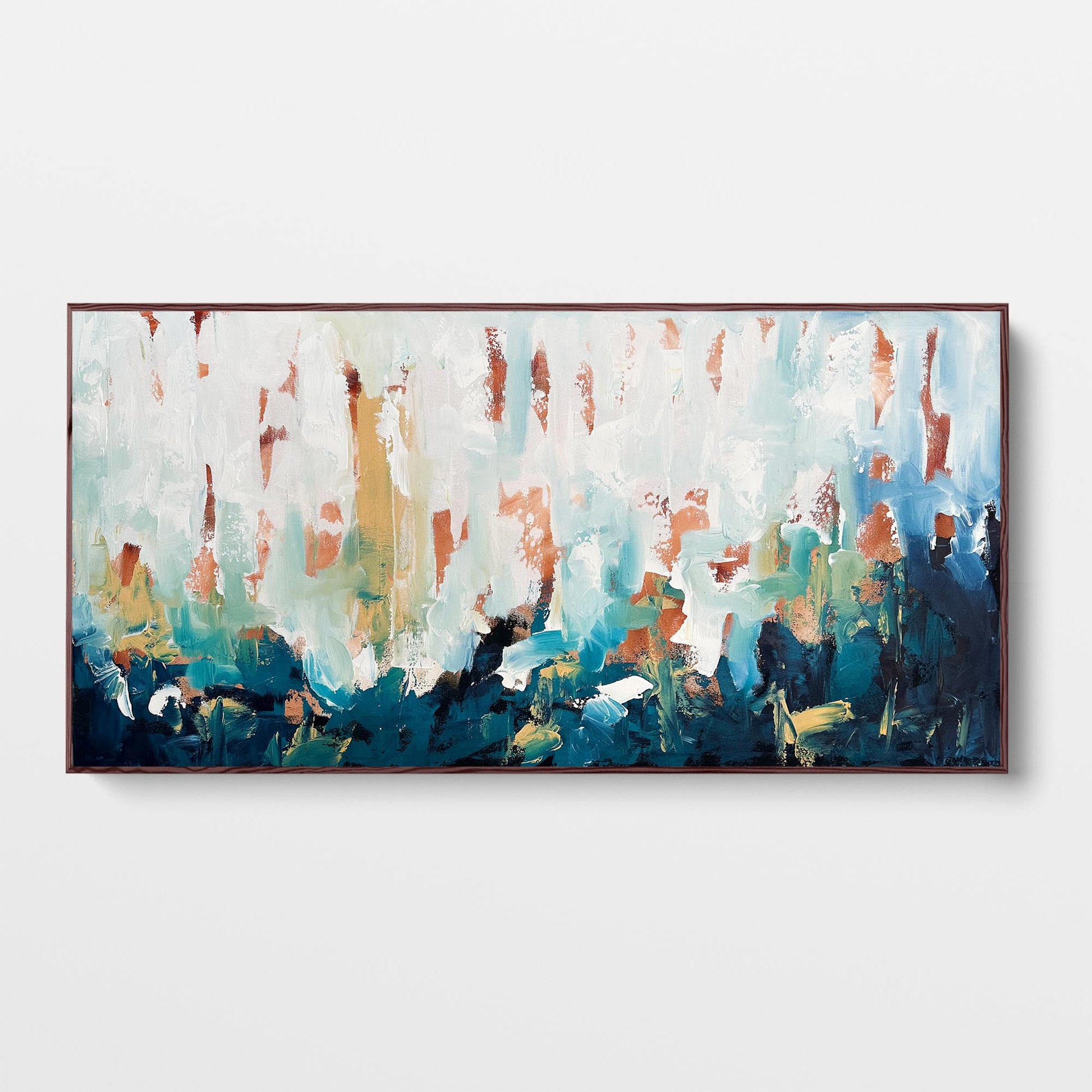 Wild Walk - Original Painting-Abstract House