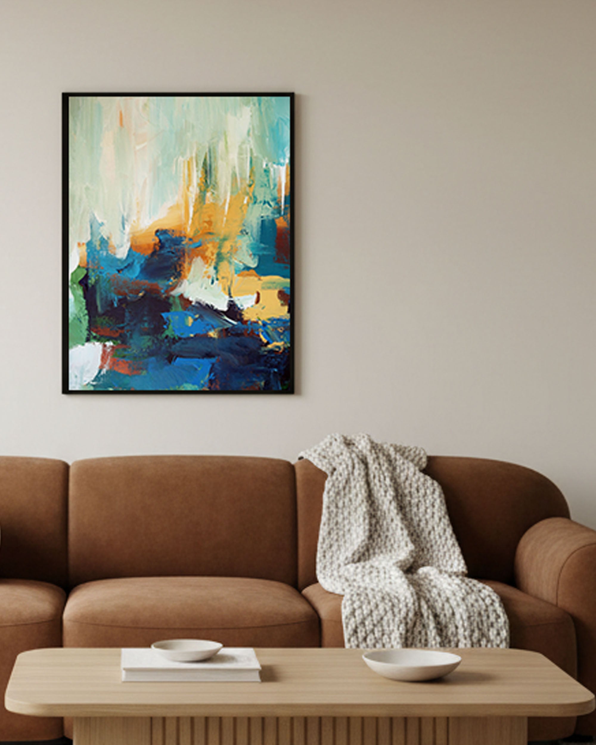 Colour Block 5 Canvas Art