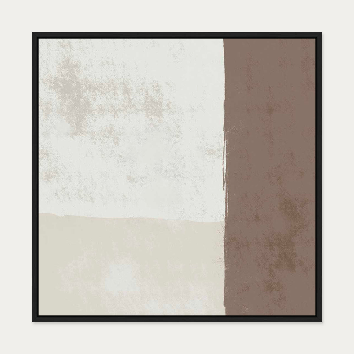 Abstract Study IV Canvas Art — 70 x 70 cm — Black Frame