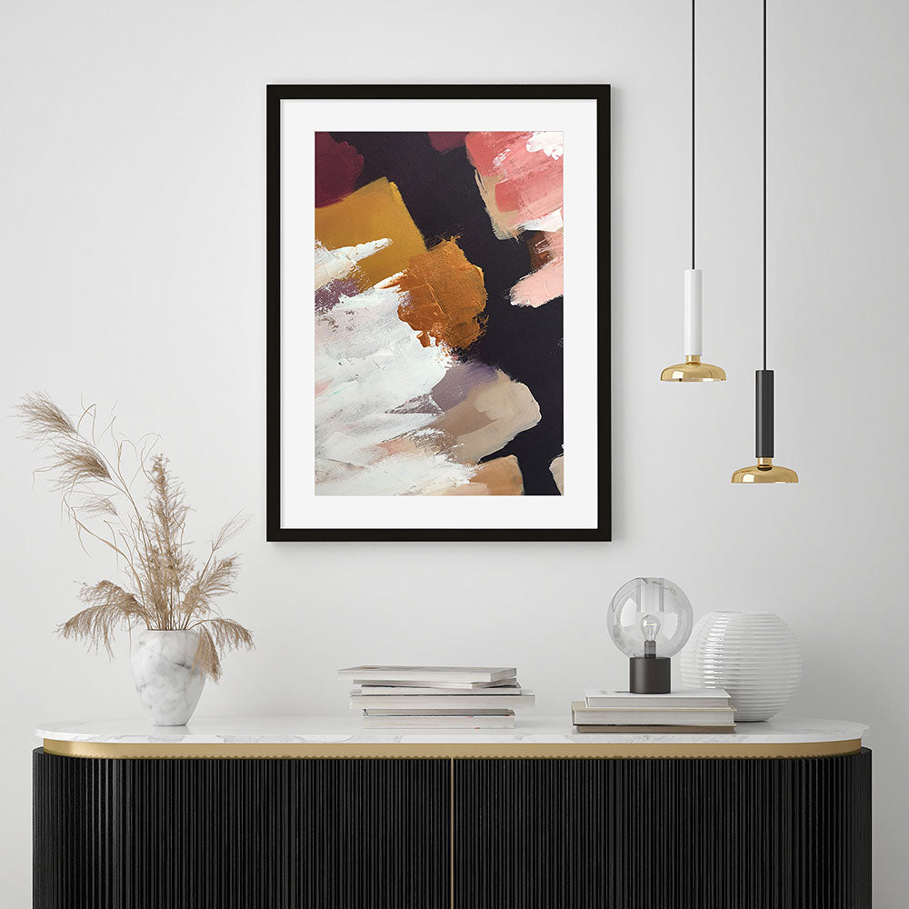 Abstract 50 Framed Art