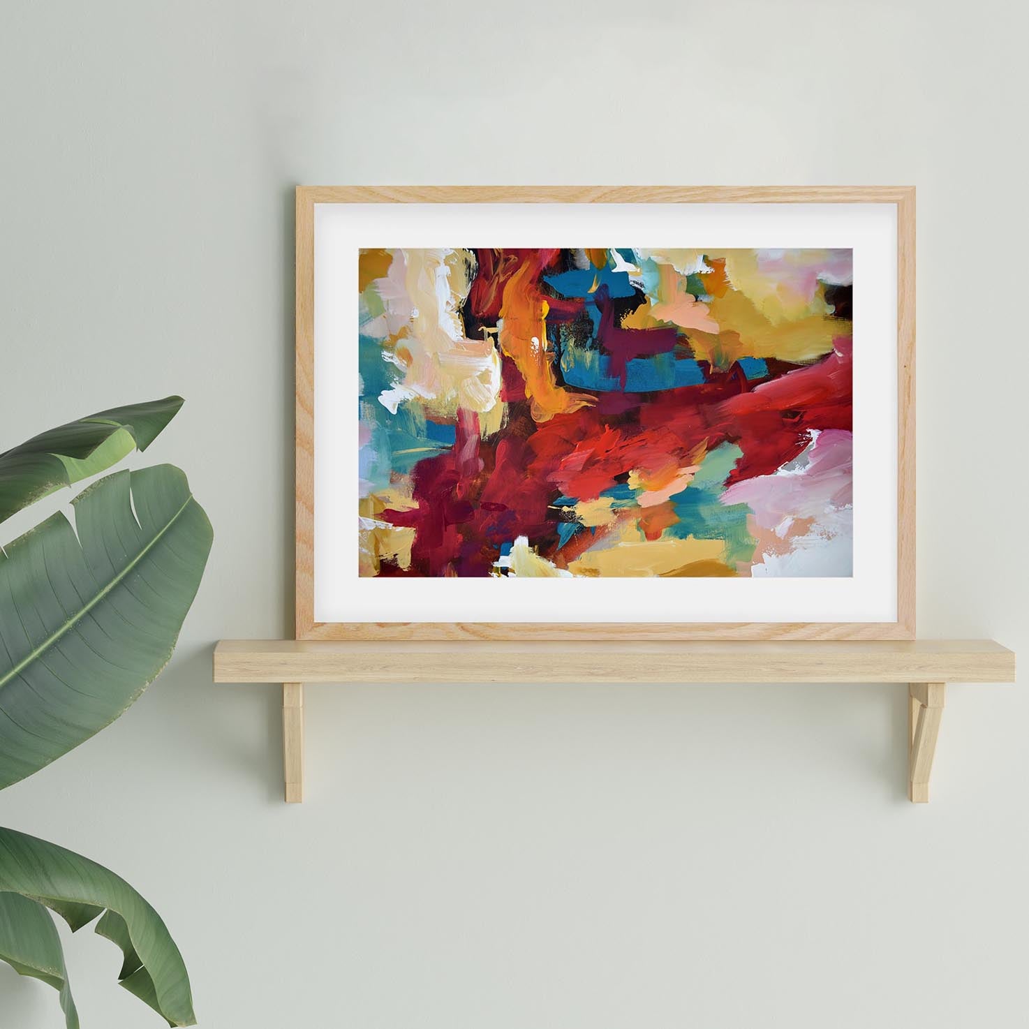 Abstract 416 Framed Art