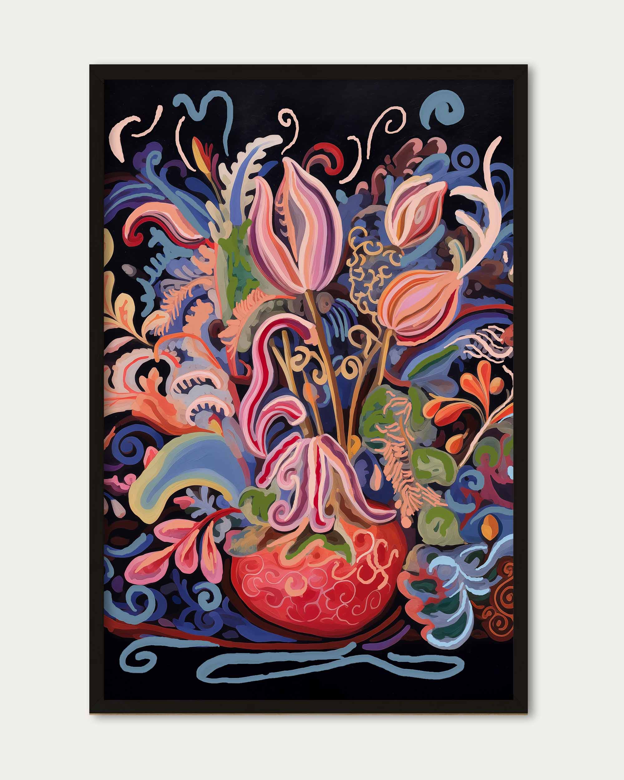 Wonder Flowers Art Print