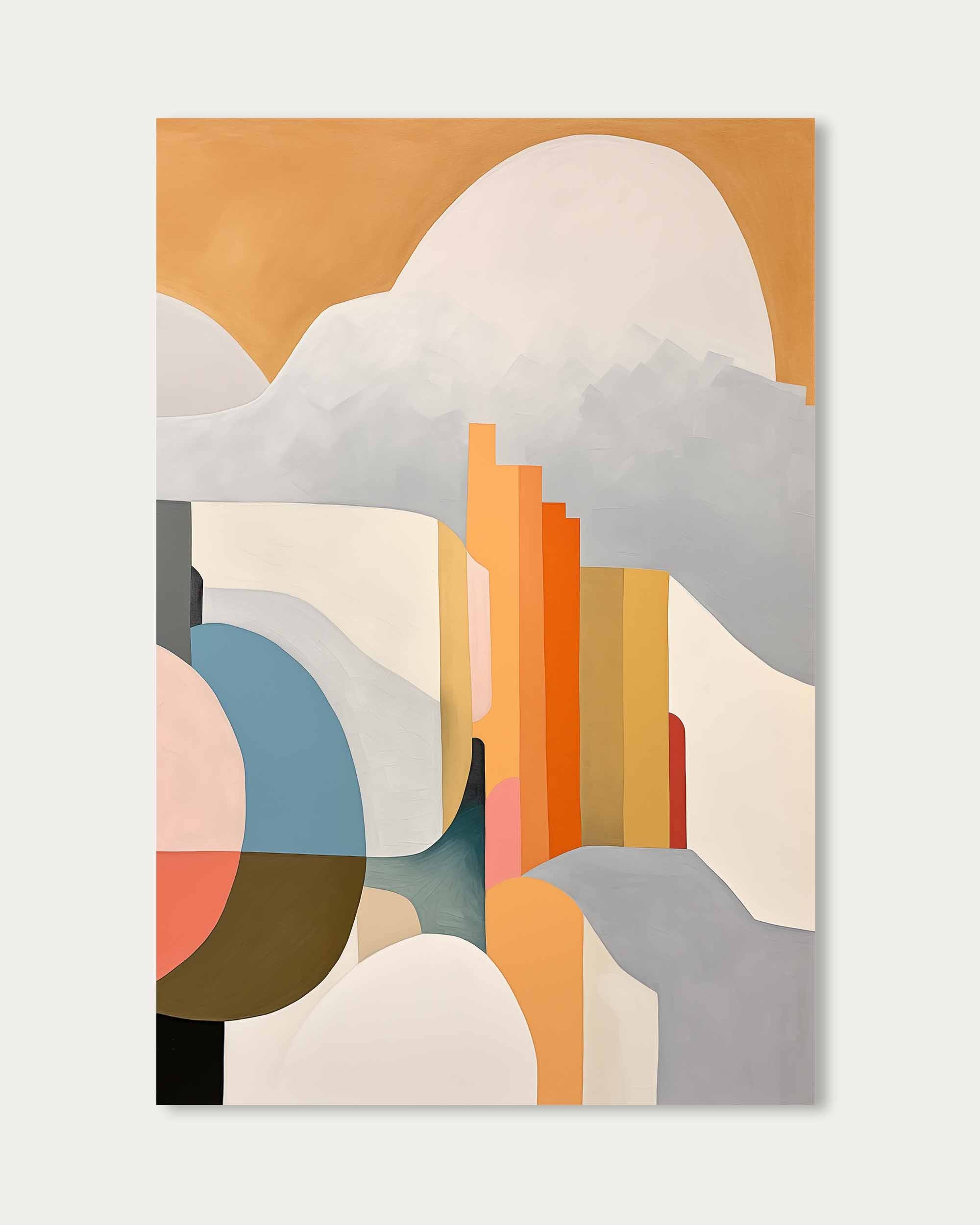 Urban City Art Print