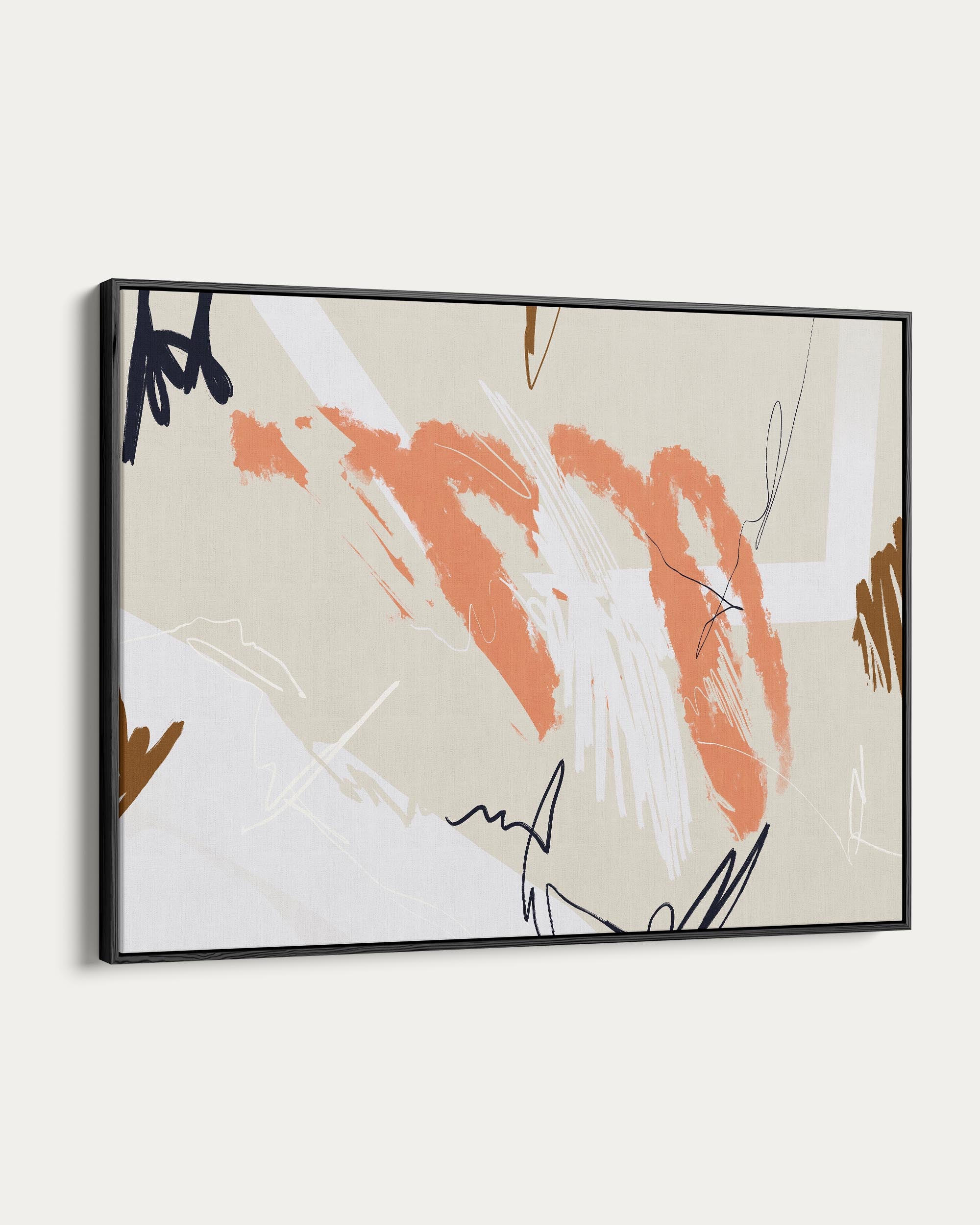 Abstract Composition Canvas Art