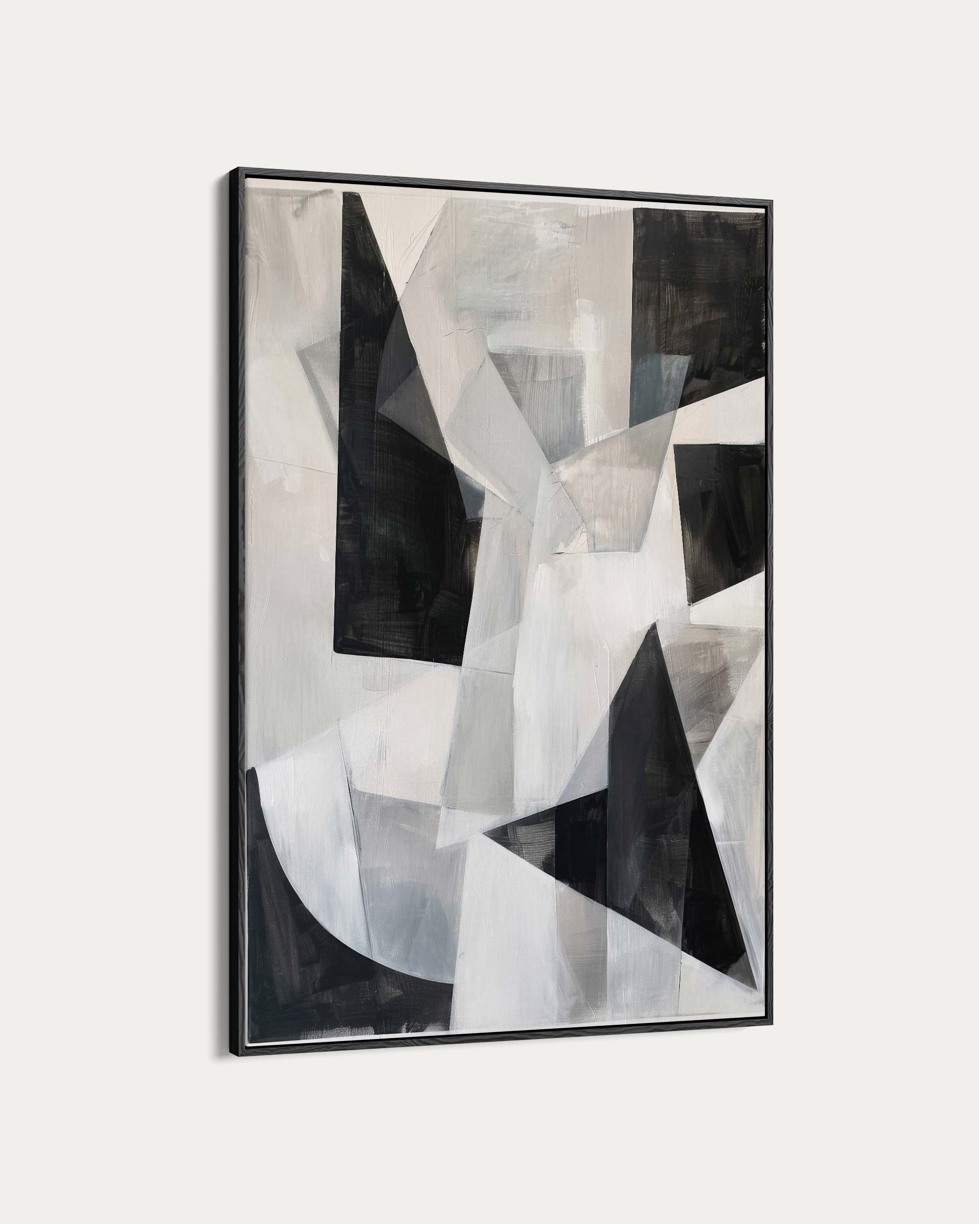 Mono Black And White Wall Art Print