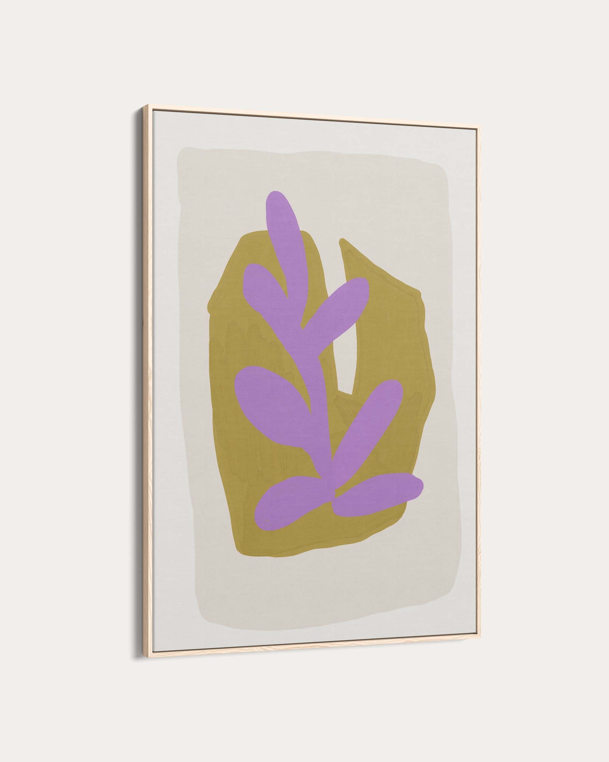 Organic Shapes Wall Art Print