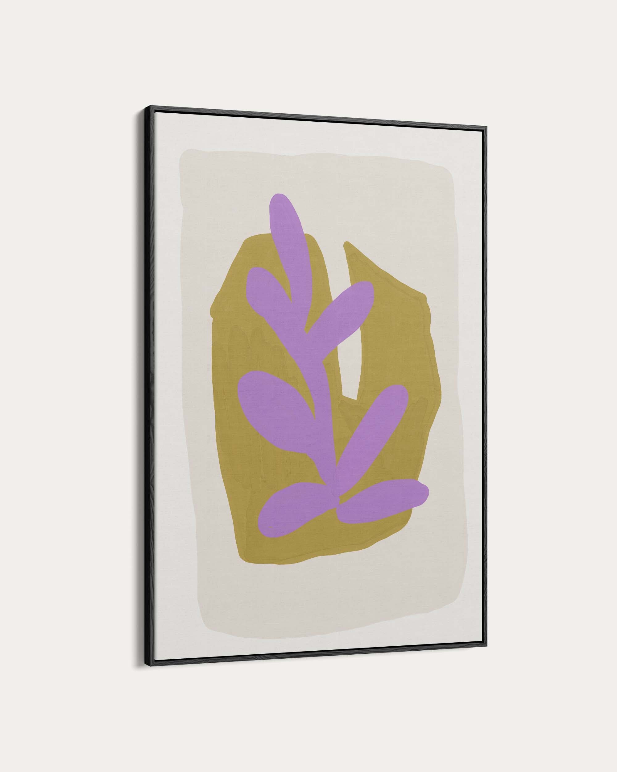 Organic Shapes Wall Art Print