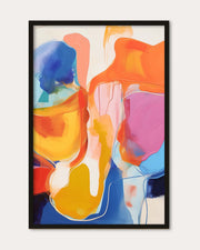 Abstract Valley Art Print