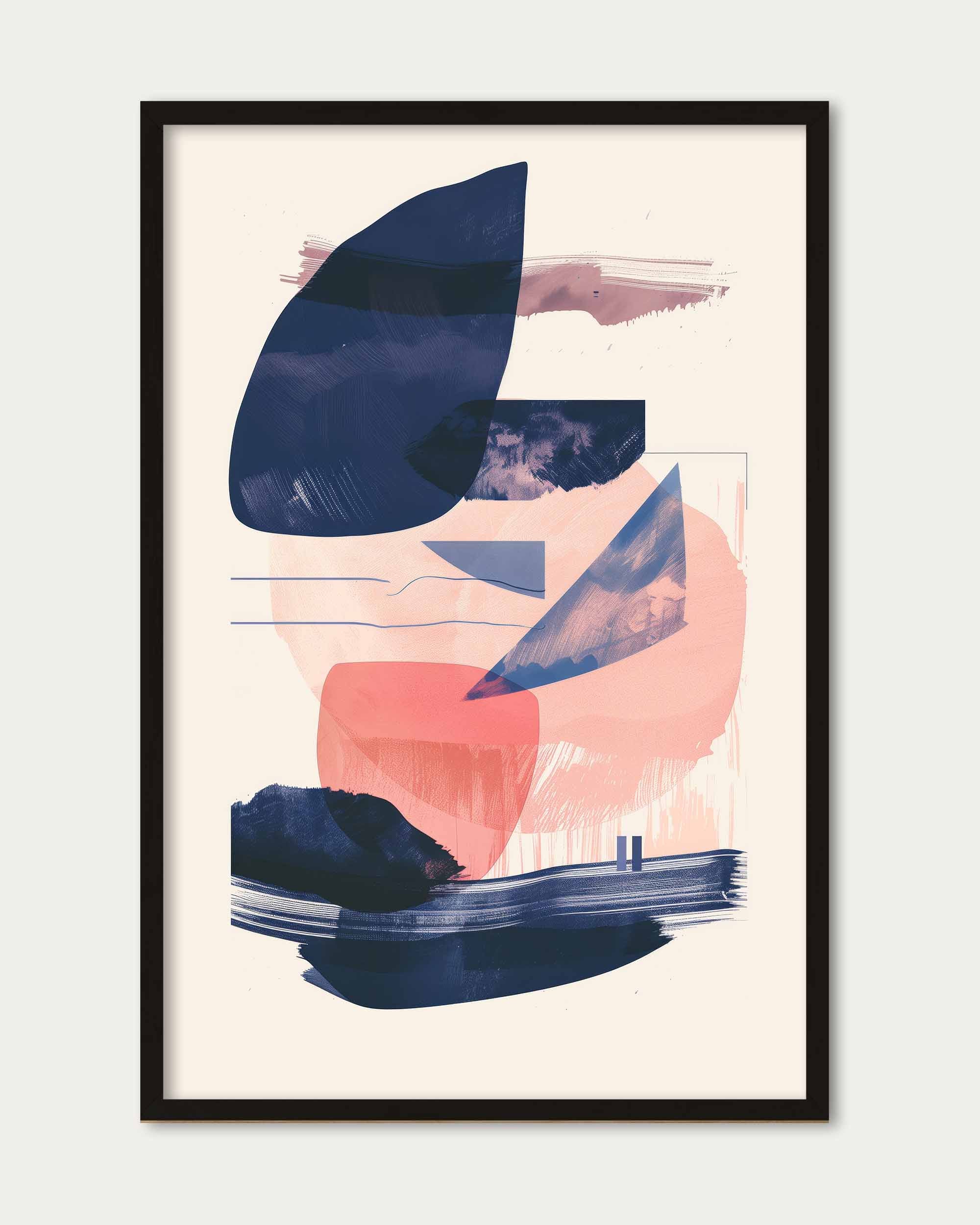 Abstract Sailing Wall Art