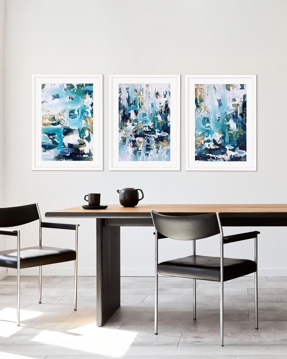 Teal Wall Art | Framed Artwork | Free Delivery