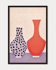 Two Vases Art Print