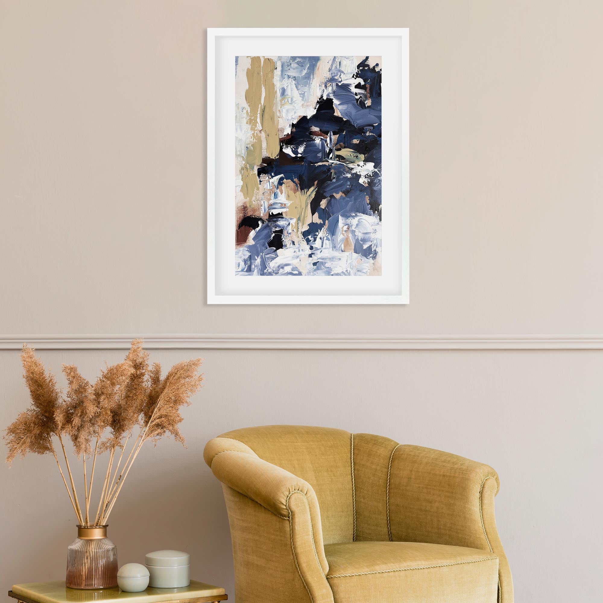 Abstract 517 Framed Art