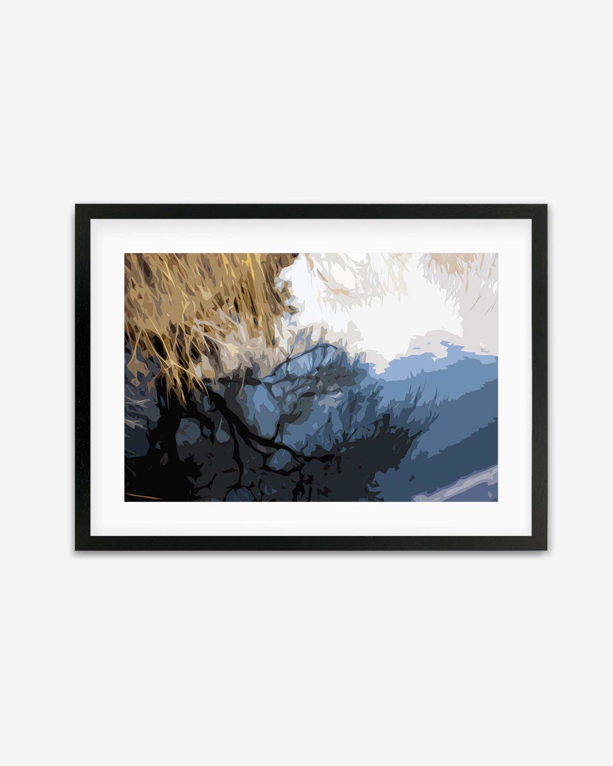 Brushed Landscape, Camden Framed Art