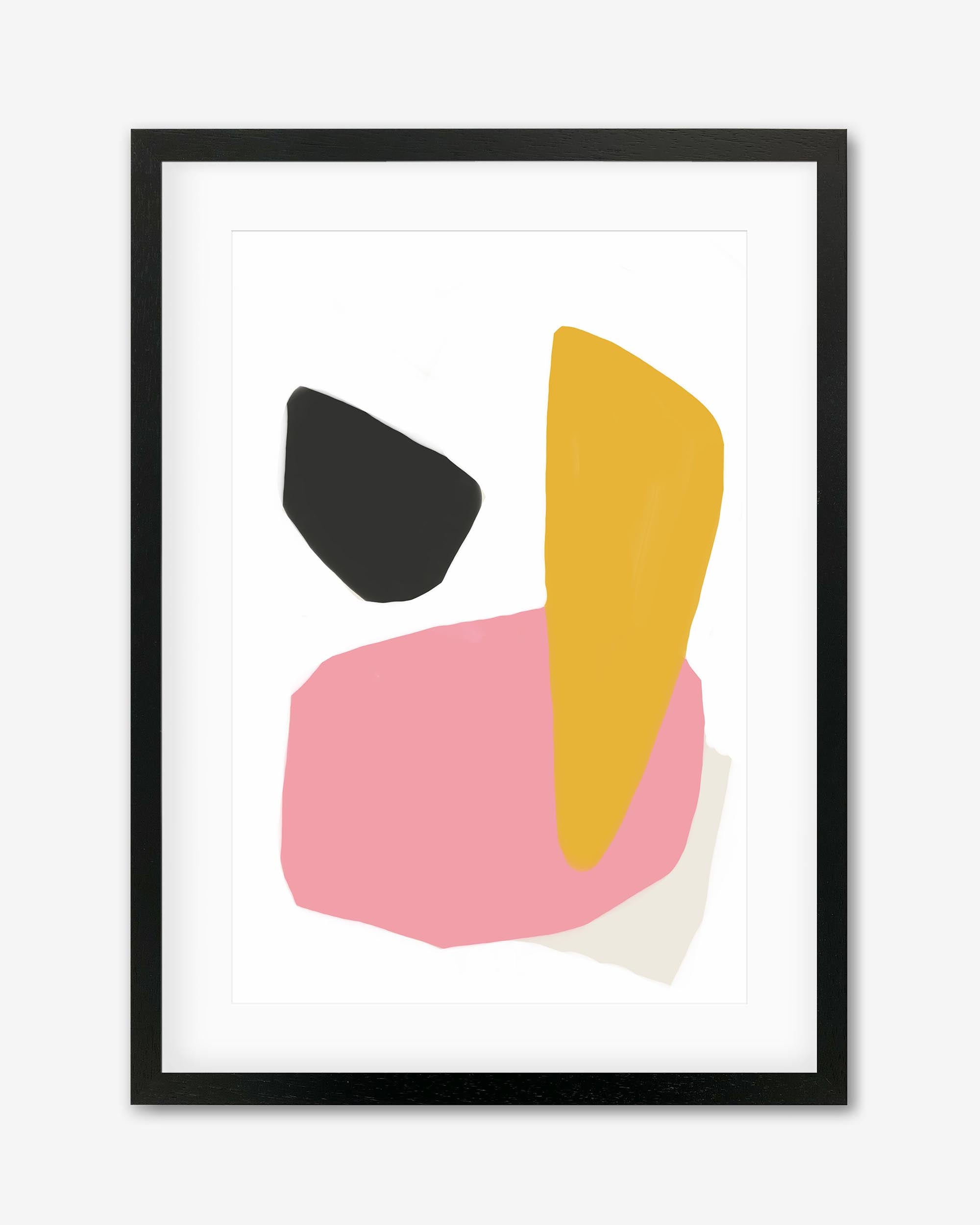 Colourful Shapes Framed Art