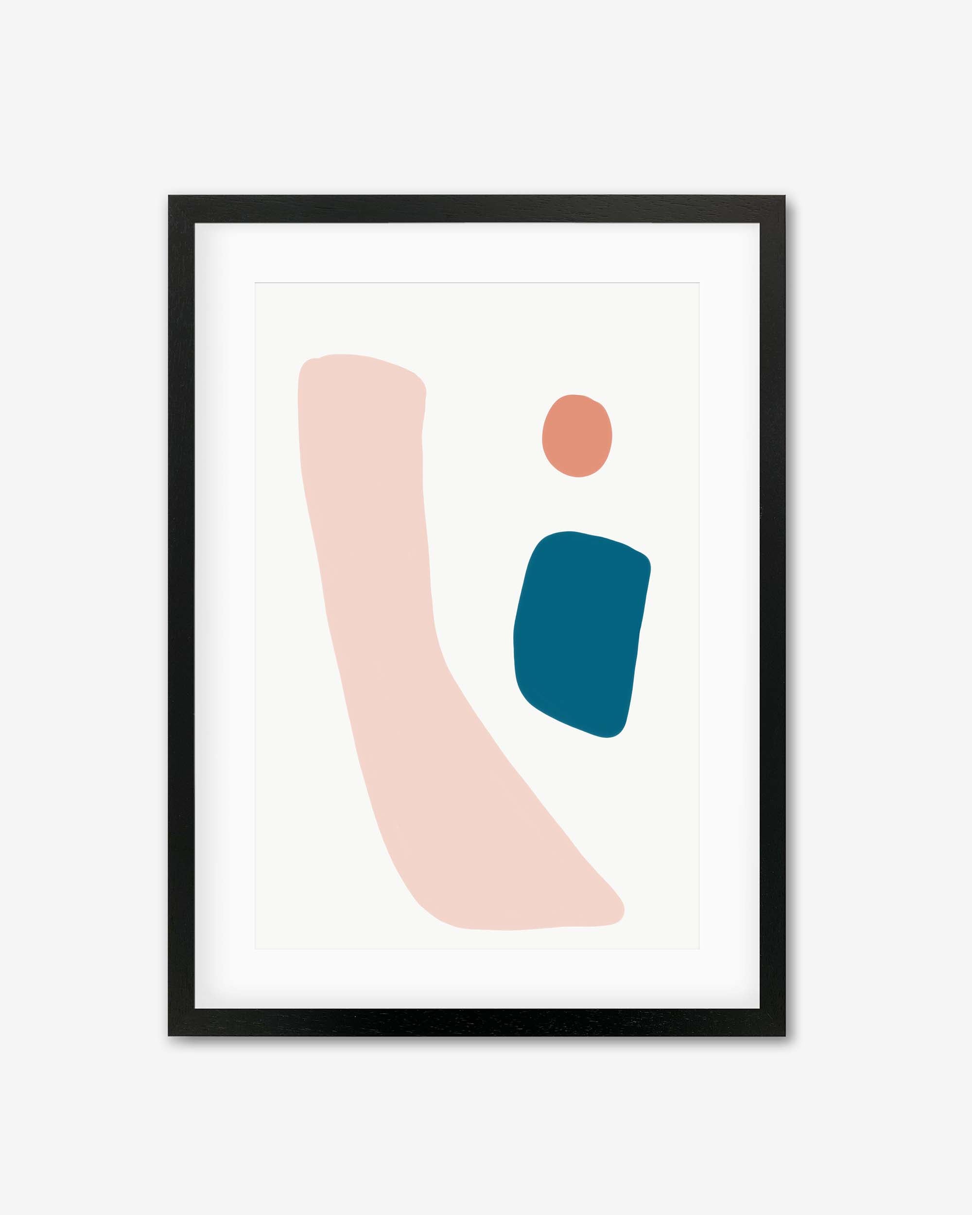 Fresh Shapes Framed Art